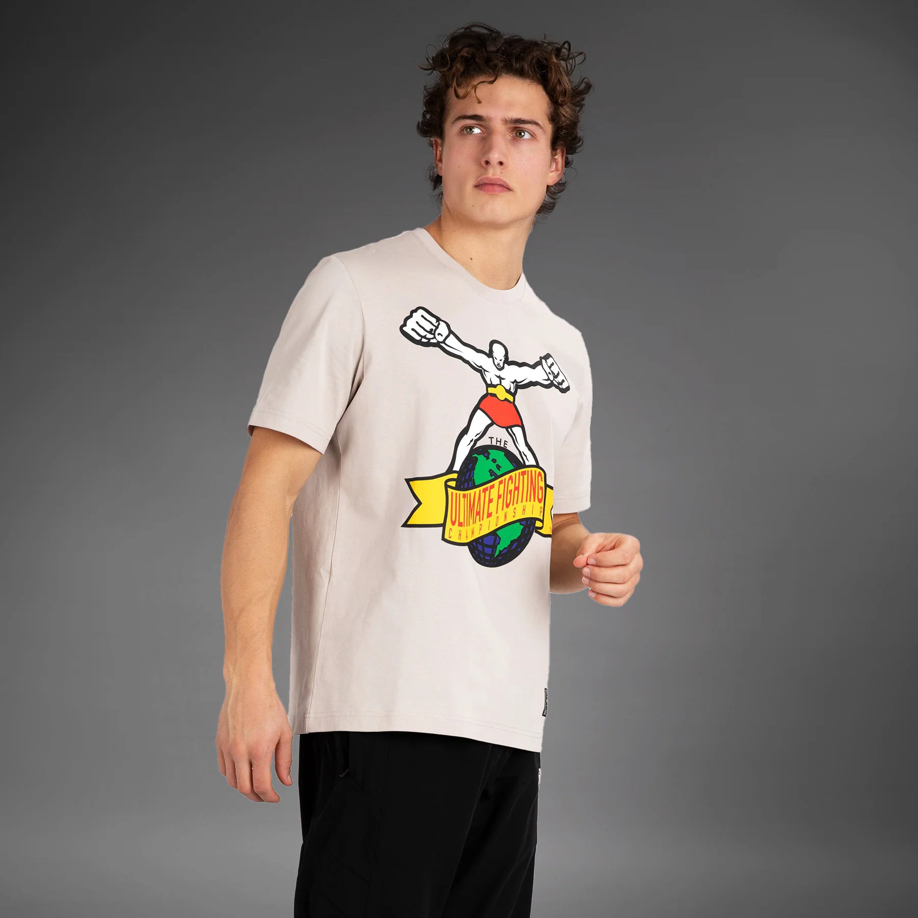 UFC by Venum Ulti-Man T-Shirt - Beige - Image 3
