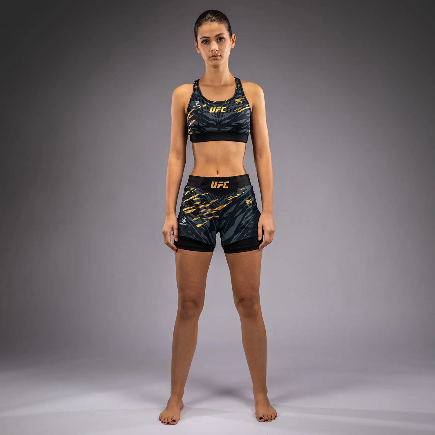 UFC Fusion by Venum Authentic Fight Night Damen Fight Short - Champion - Image 2