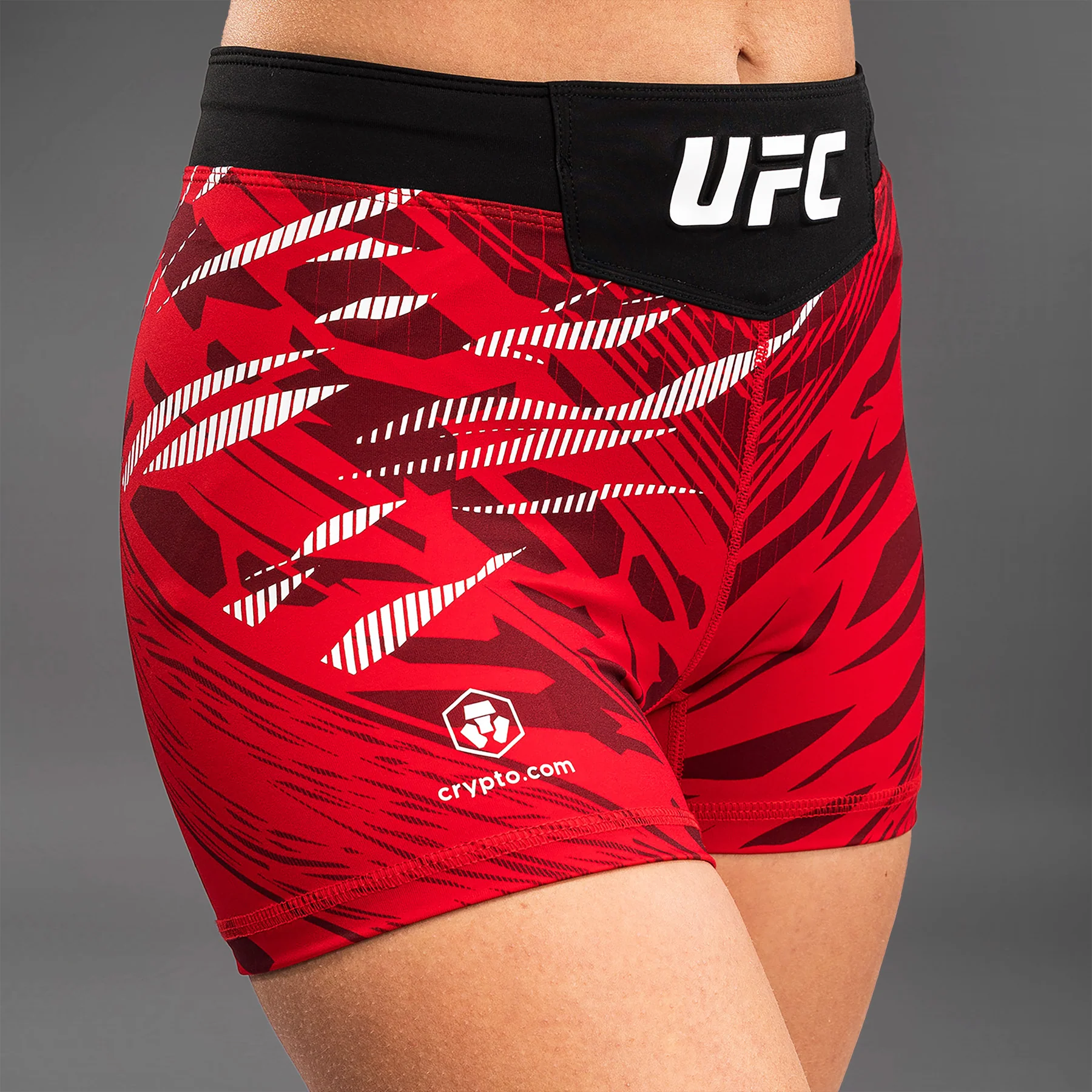 UFC Fusion by Venum Authentic Fight Night Damen Vale Tudo Short - Short Fit - Rot - Image 8