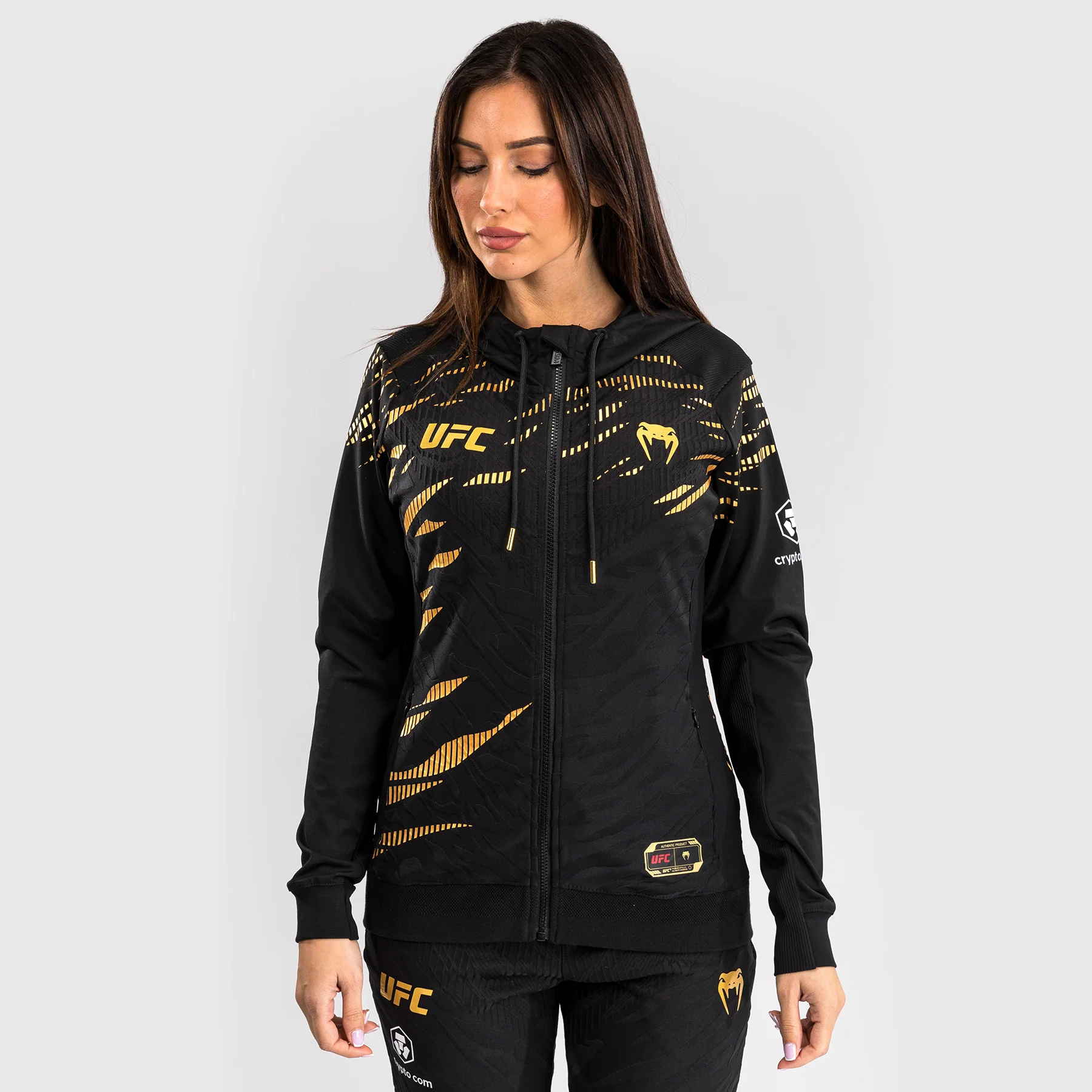 UFC Fusion by Venum Authentic Fight Night Damen Walkout Hoodie - Champion