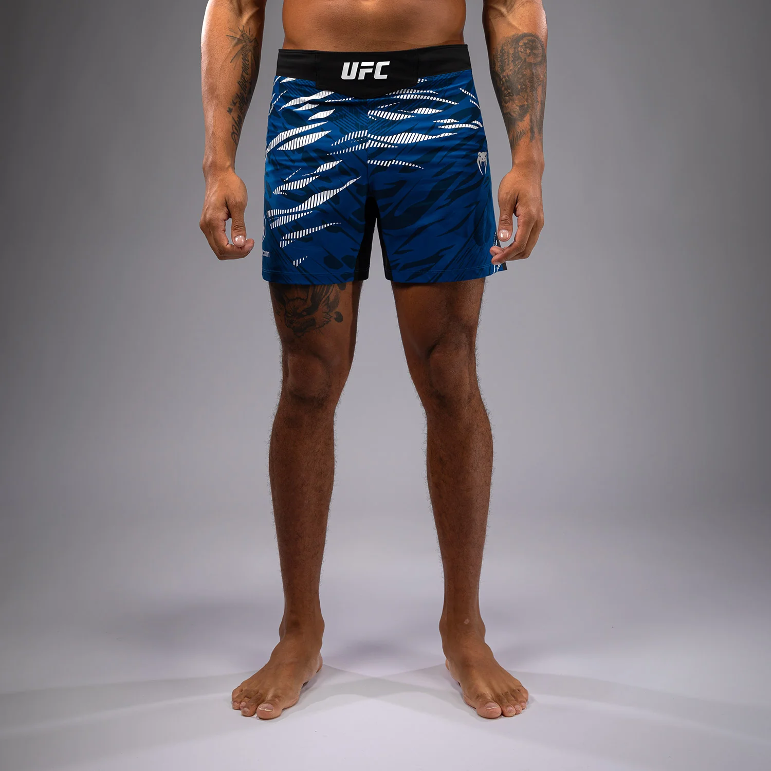 UFC Fusion by Venum Authentic Fight Night Herren Fight Short - Short Fit - Blau