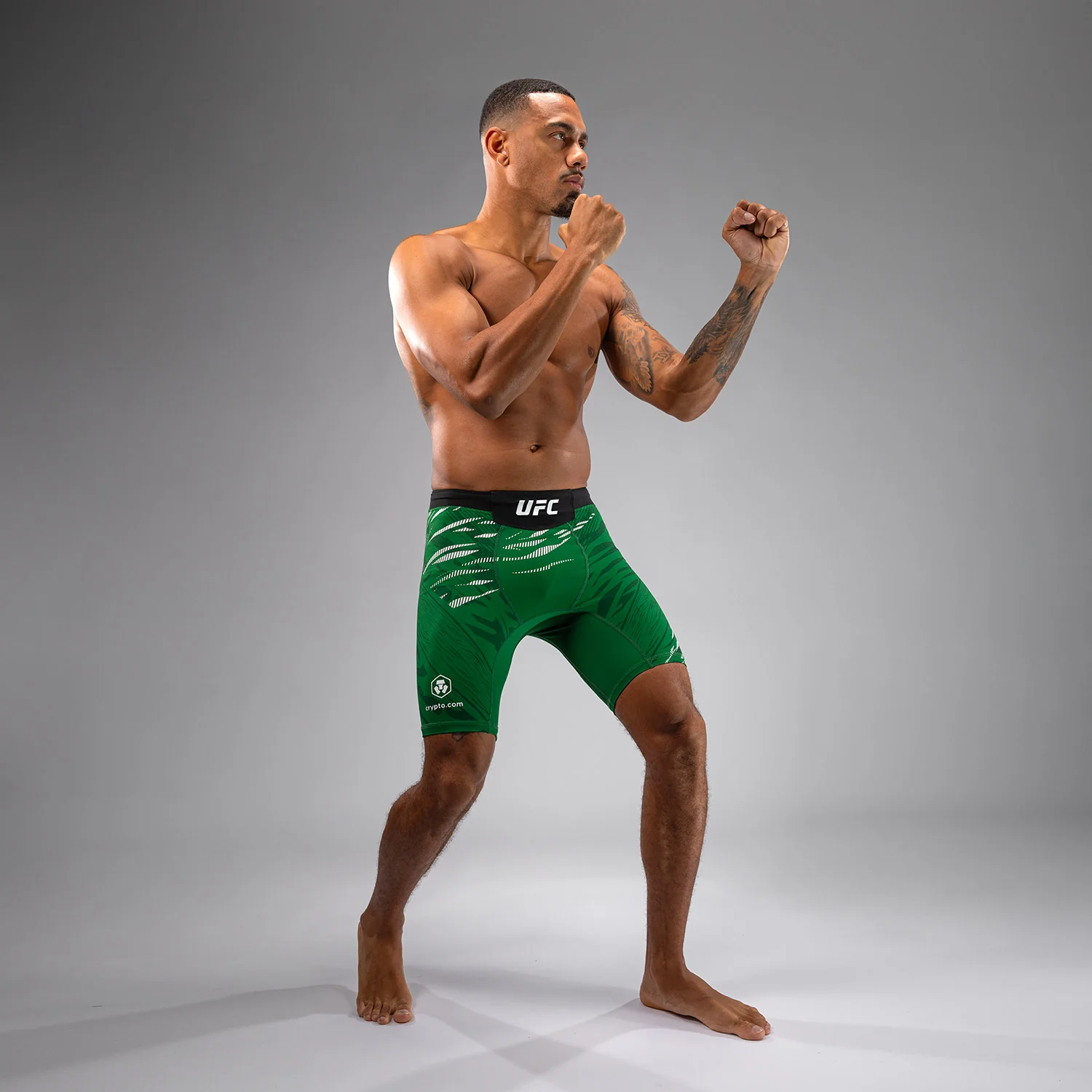 UFC Fusion by Venum Authentic Fight Night Herren Vale Tudo Short - Grün - Image 5
