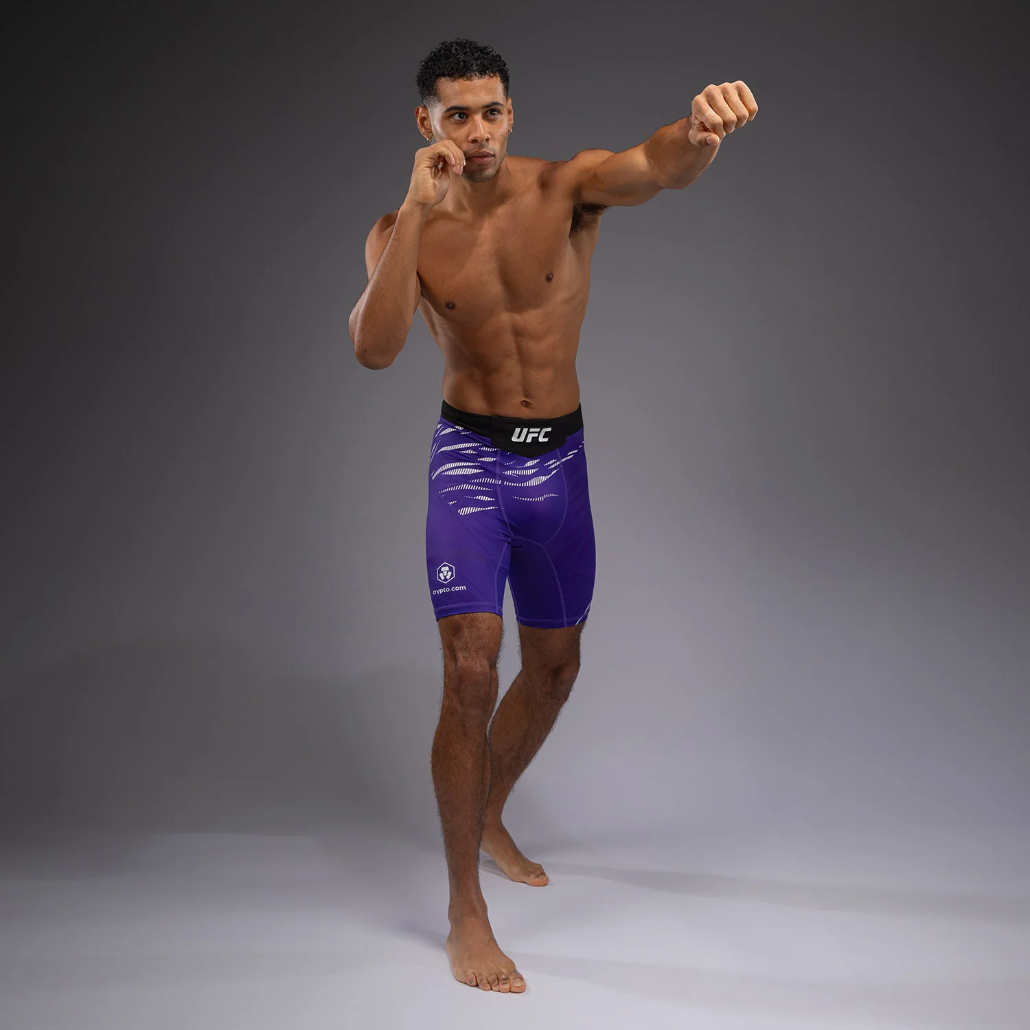 UFC Fusion by Venum Authentic Fight Night Herren Vale Tudo Short - lila - Image 5