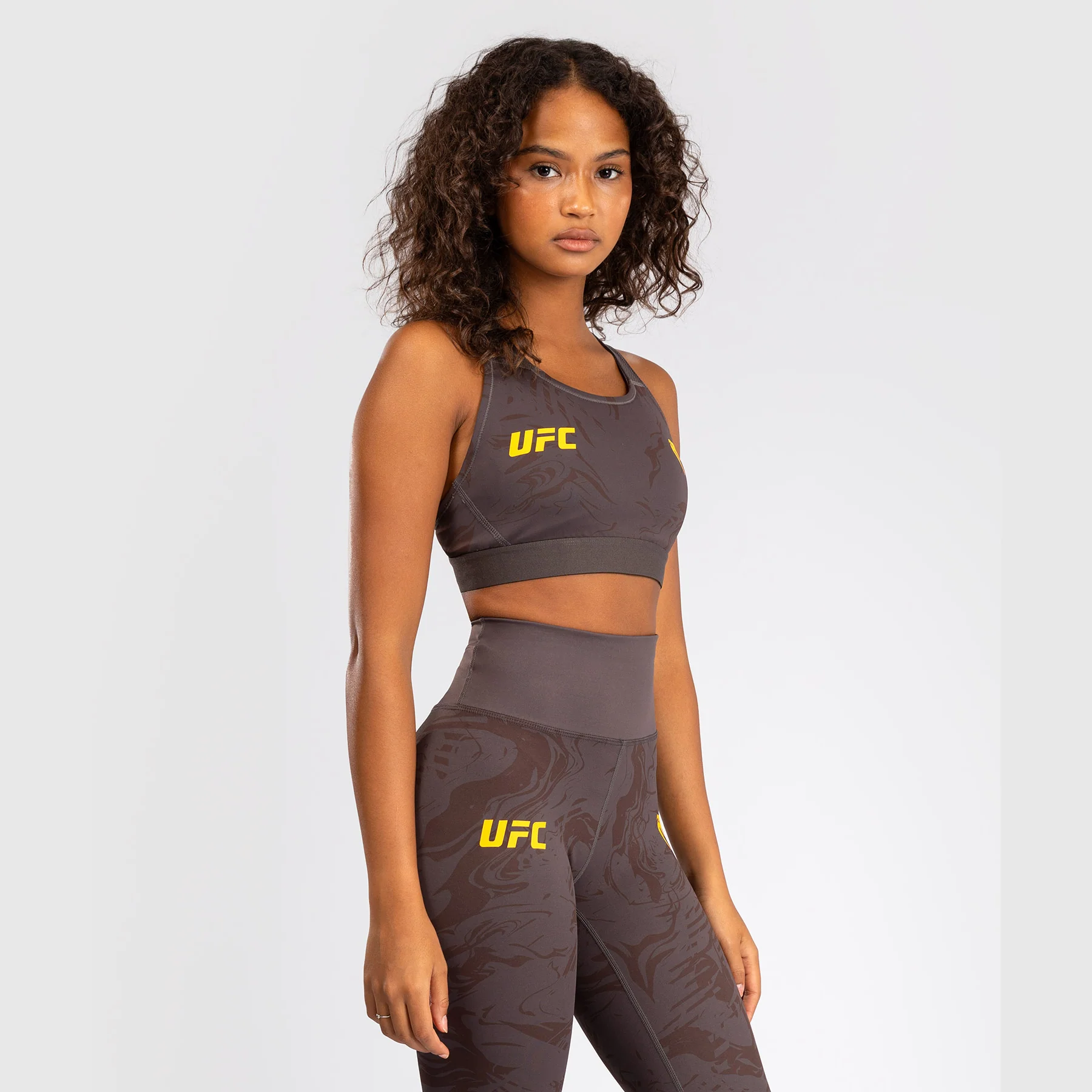 UFC Fusion by Venum Fight Week Damen Sport-BH - Erdiges Braun - Image 2