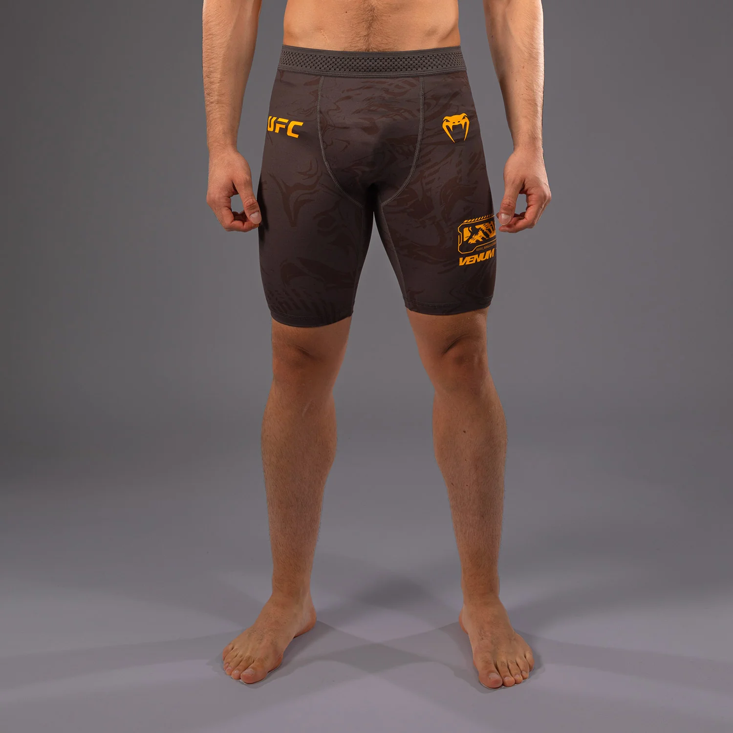 UFC Fusion by Venum Fight Week Herren Vale Tudo Short - Erdiges Braun