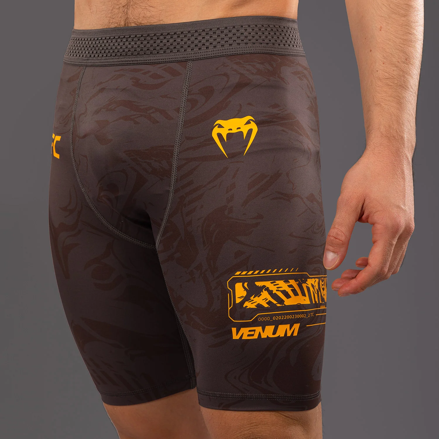 UFC Fusion by Venum Fight Week Herren Vale Tudo Short - Erdiges Braun - Image 6
