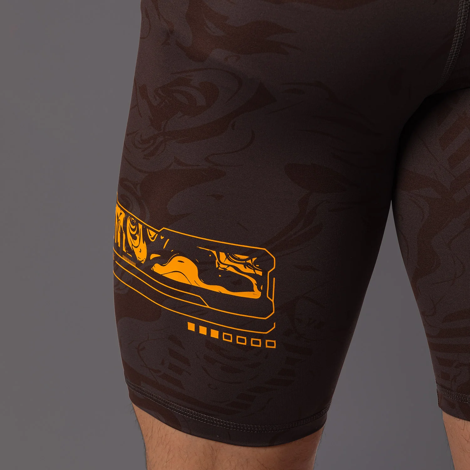 UFC Fusion by Venum Fight Week Herren Vale Tudo Short - Erdiges Braun - Image 8