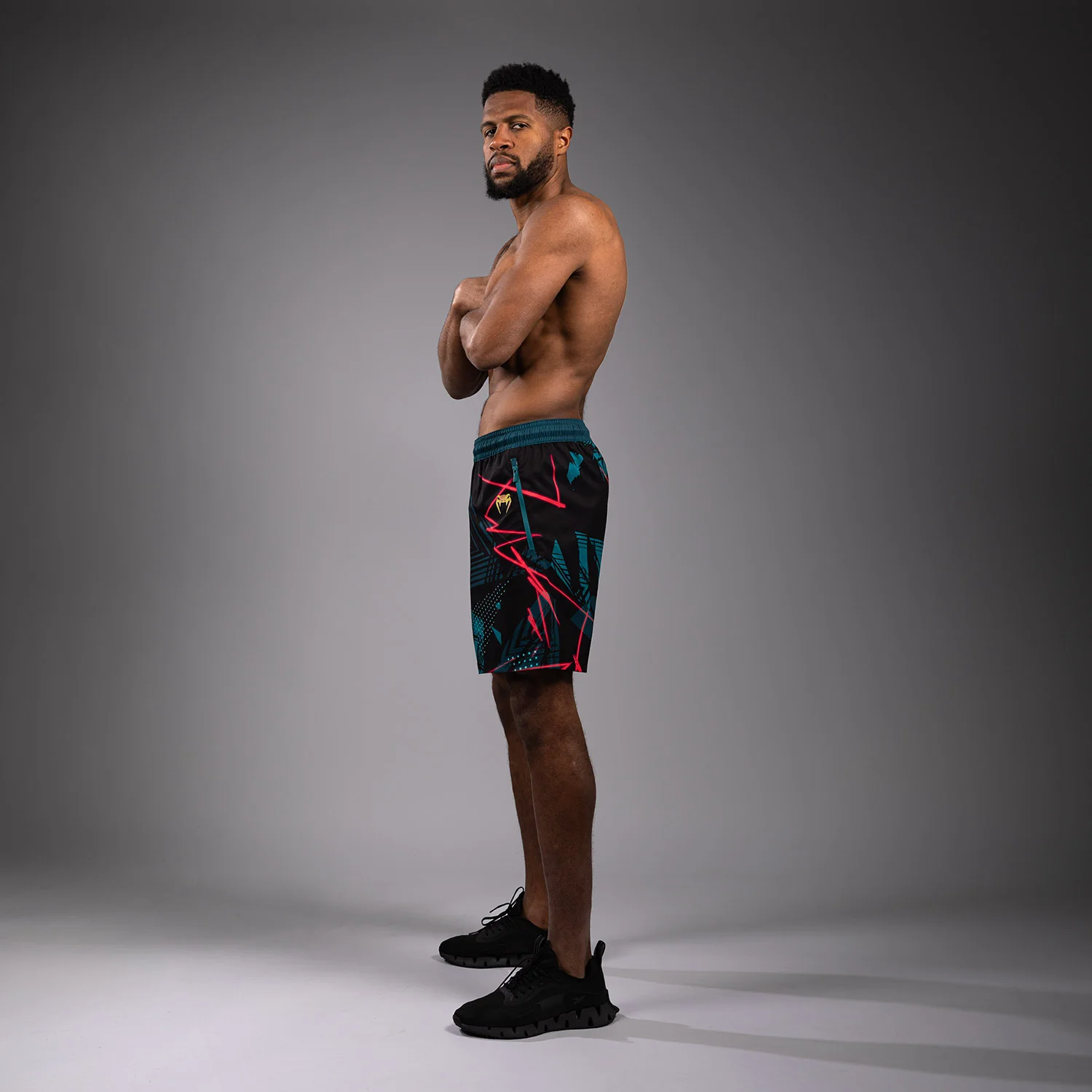 UFC Fusion By Venum Miami Edition Fight Week Performance Shorts für Männer - Schwarze - Image 2