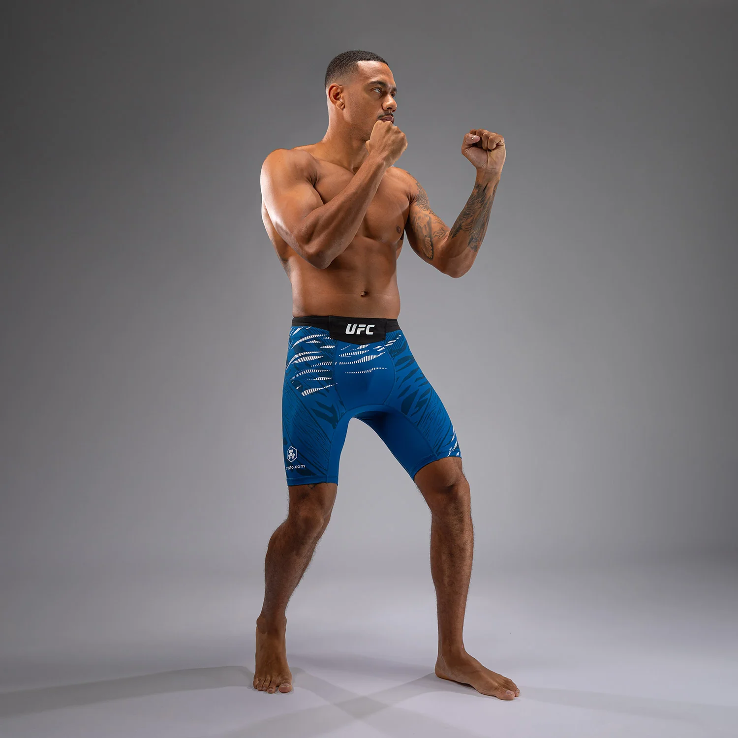 UFC Fusion by Venum Personalized Authentic Fight Night Herren Vale Tudo Short - Blau - Image 5