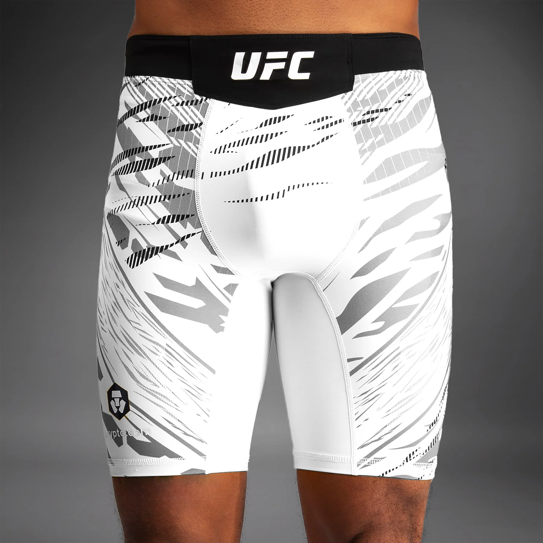 UFC Fusion by Venum Personalized Authentic Fight Night Herren Vale Tudo Short - Weiß - Image 5