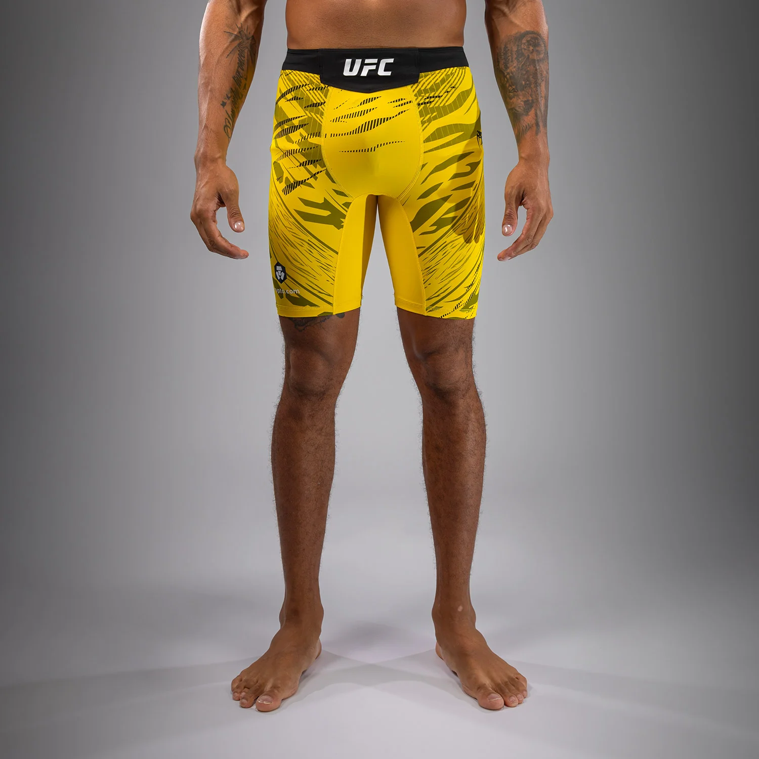 UFC Fusion by Venum Personalized Authentic Fight Night Herren Vale Tudo Short - Gelb - Image 2