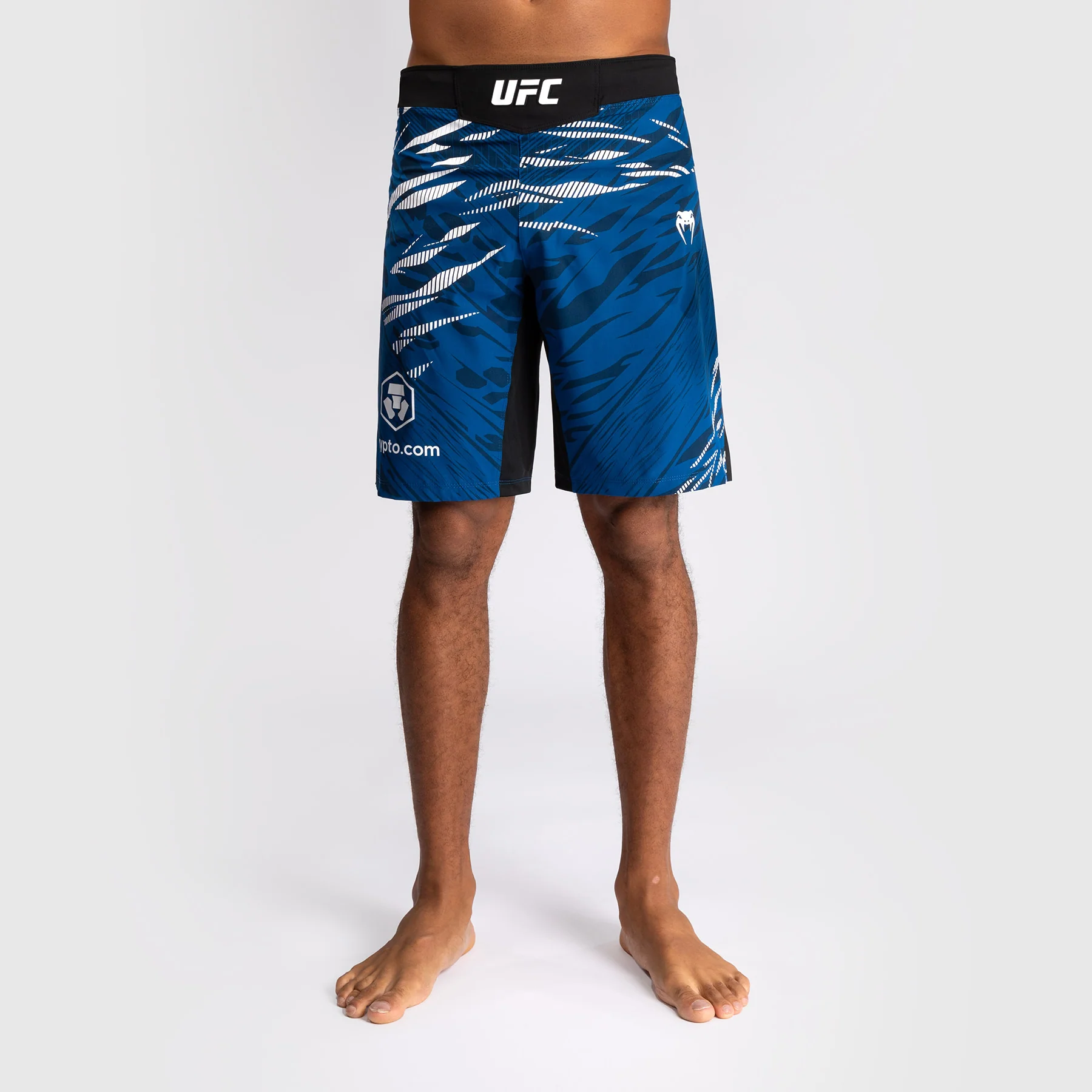 UFC Fusion by Venum Personalized Authentic Fight Night Herren Fight Short - Long Fit - Blau - Image 2