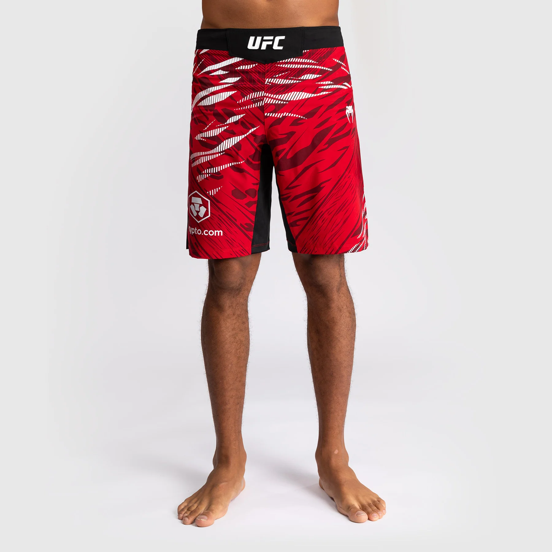 UFC Fusion by Venum Personalized Authentic Fight Night Herren Fight Short - Long Fit - Rot - Image 2