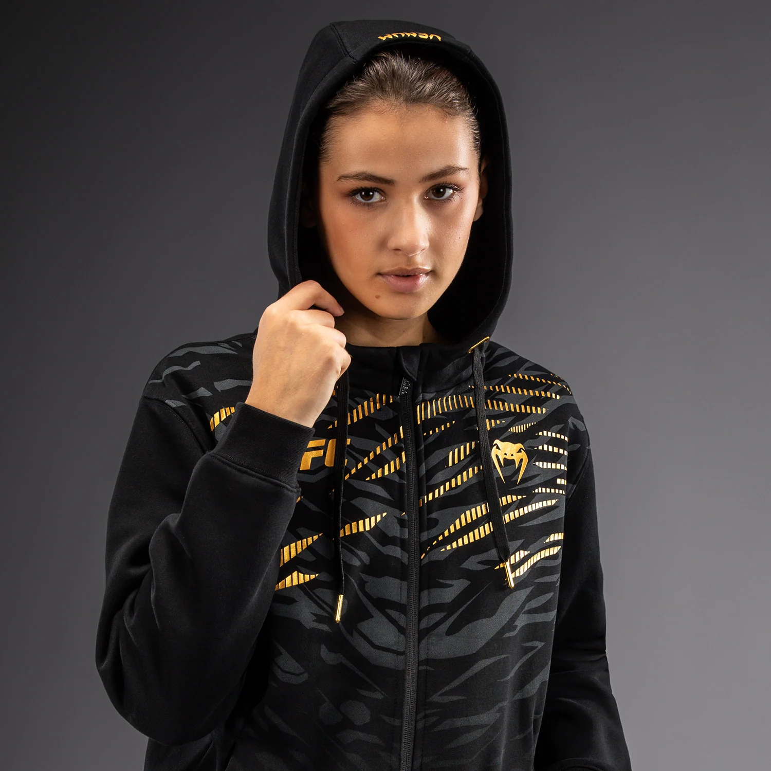 UFC Fusion by Venum Replica Damen Zip Hoodie - Champion - Image 4