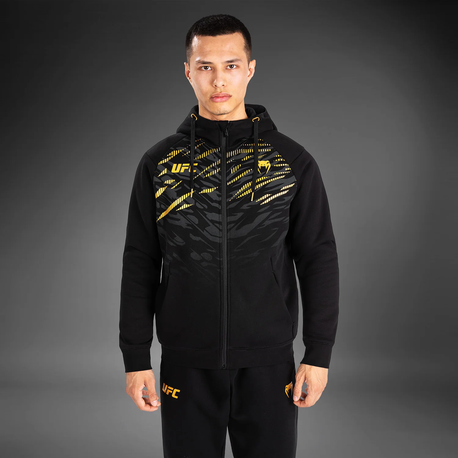 UFC Fusion by Venum Replica Herren Zip Hoodie - Champion - Image 12