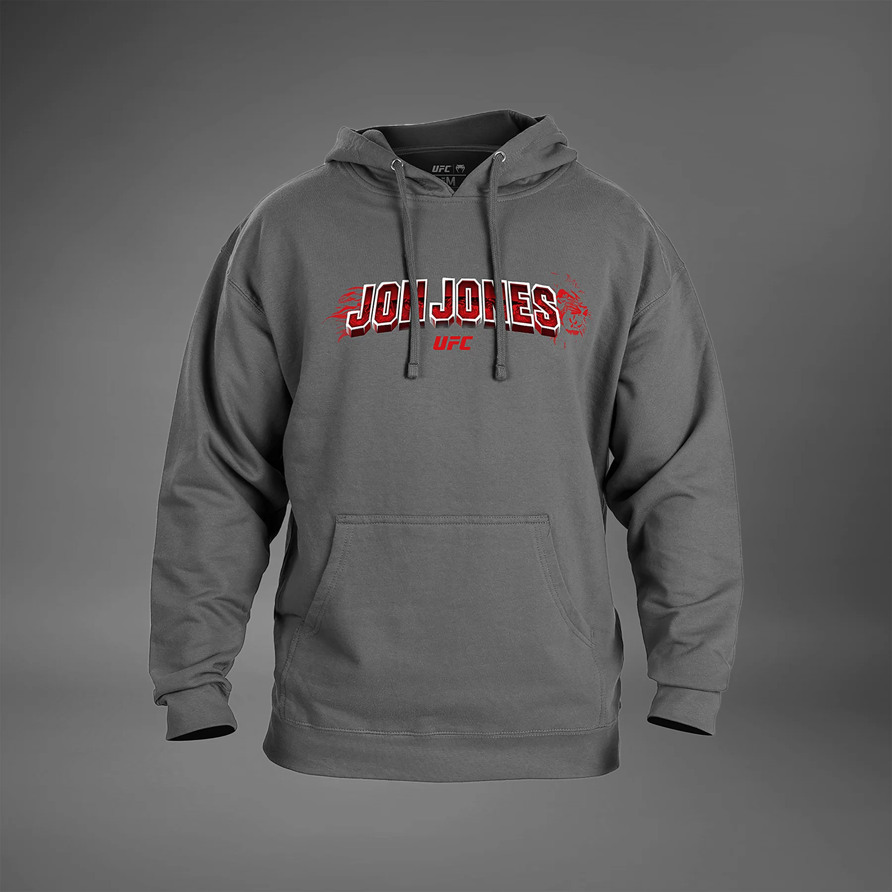 UFC Unrivaled by Venum Jon Jones Herren Hoodie - Heather Grey