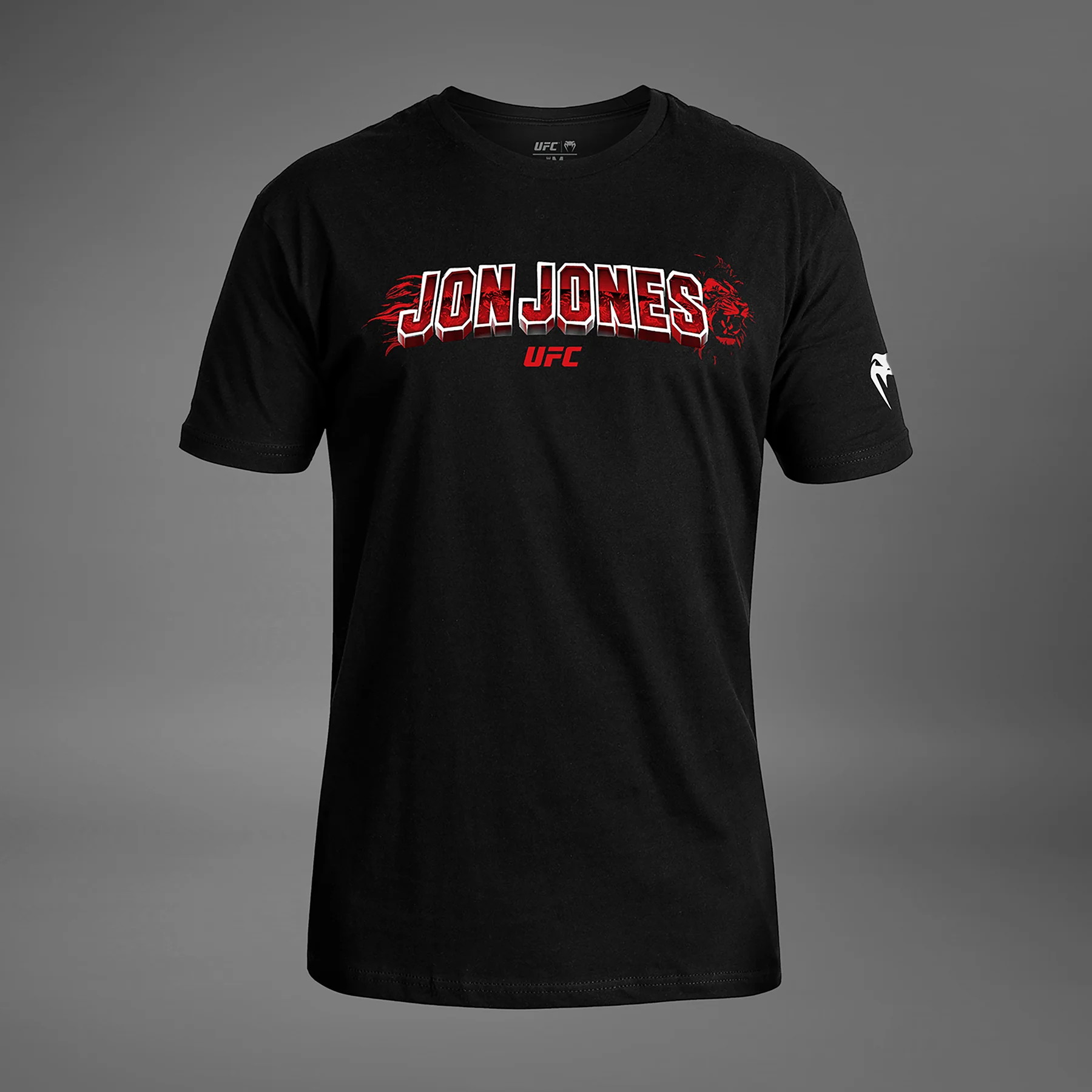 UFC Unrivaled by Venum Jon Jones Herren T-Shirt - Schwarz