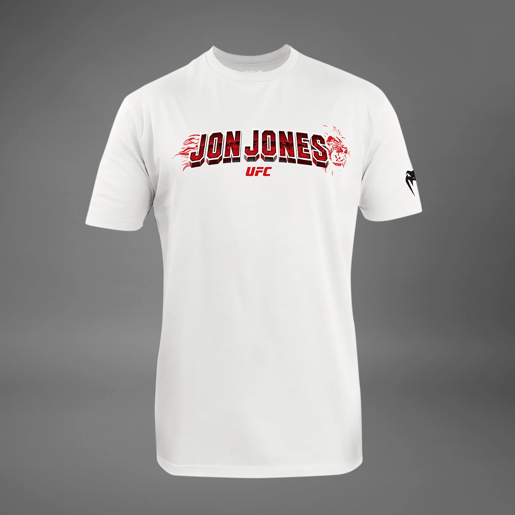 UFC Unrivaled by Venum Jon Jones Herren T-Shirt - Weiß