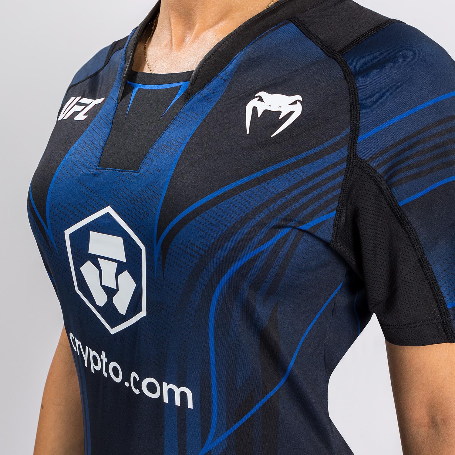 UFC Venum Authentic Fight Night 2.0 Walkout-Trikot für Frauen – Midnight Edition - Image 4