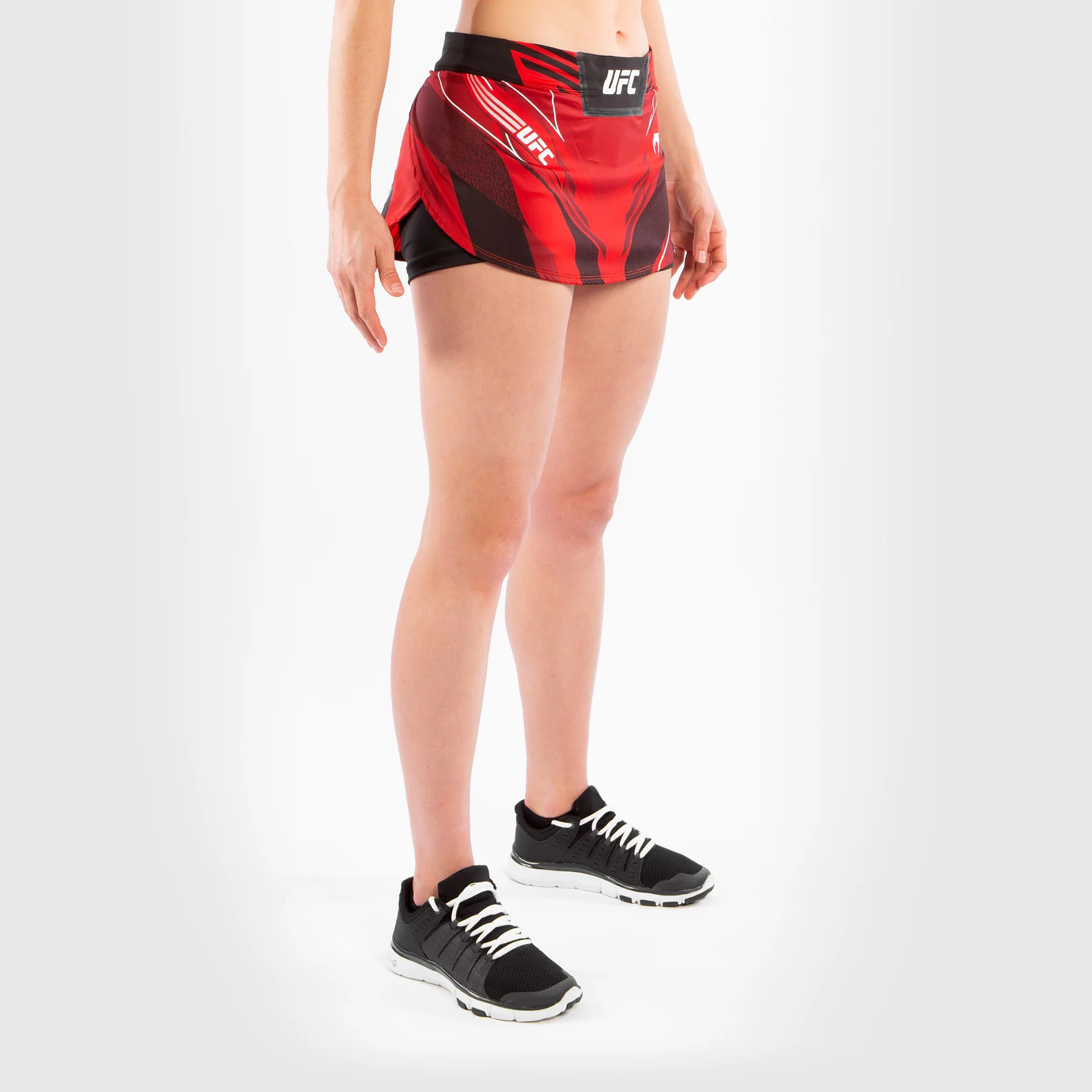 UFC Venum Authentic Fight Night Damen Skort - Rot - Image 3