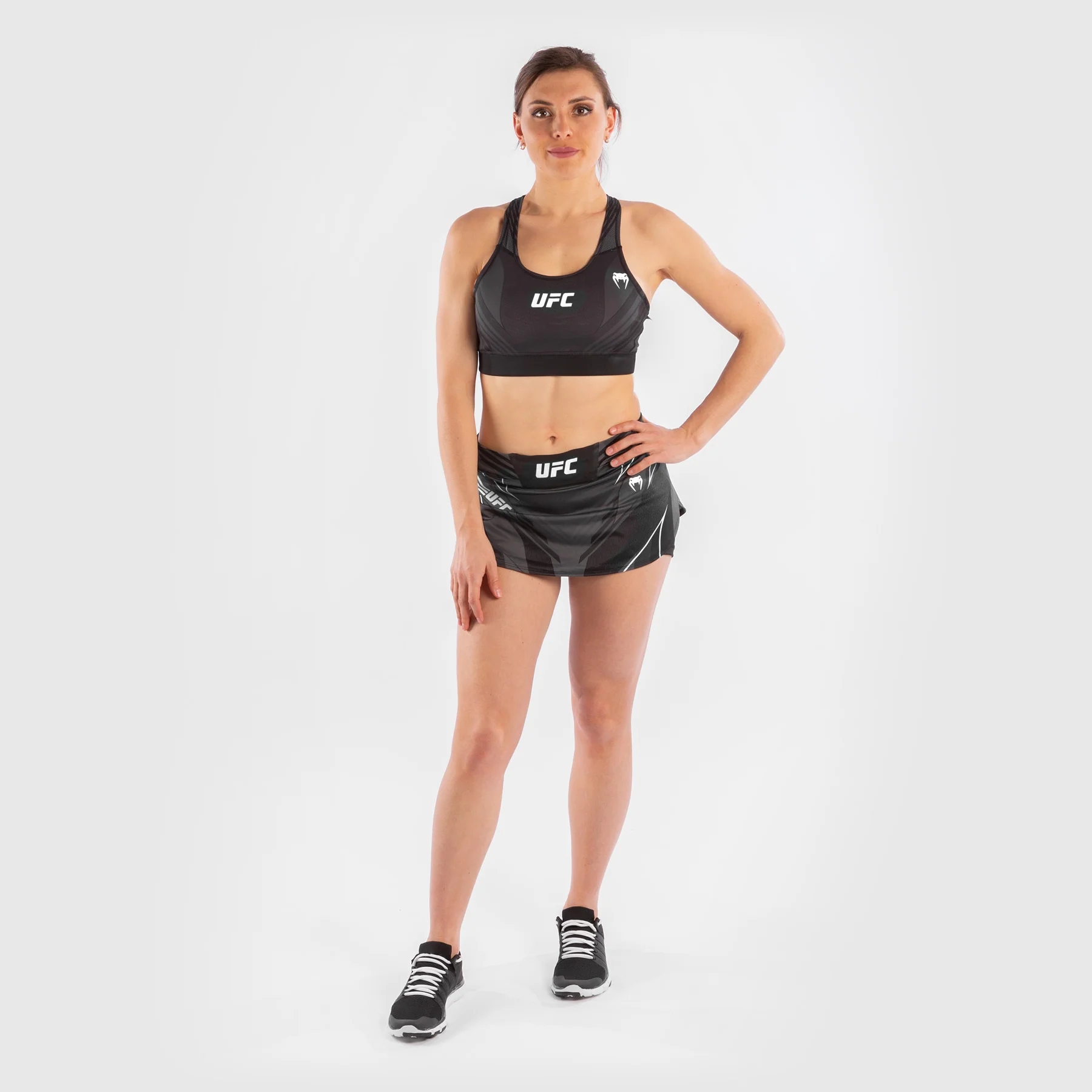 UFC Venum Authentic Fight Night Damen Skort - Schwarz - Image 8