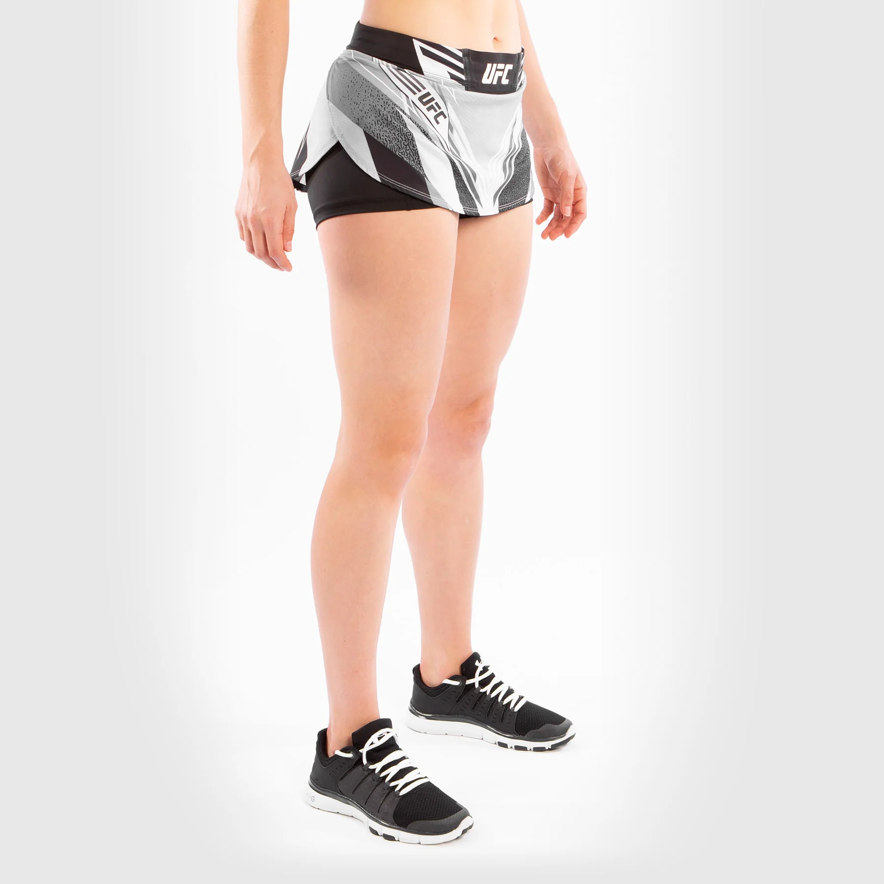 UFC Venum Authentic Fight Night Damen Skort - Weiß - Image 3