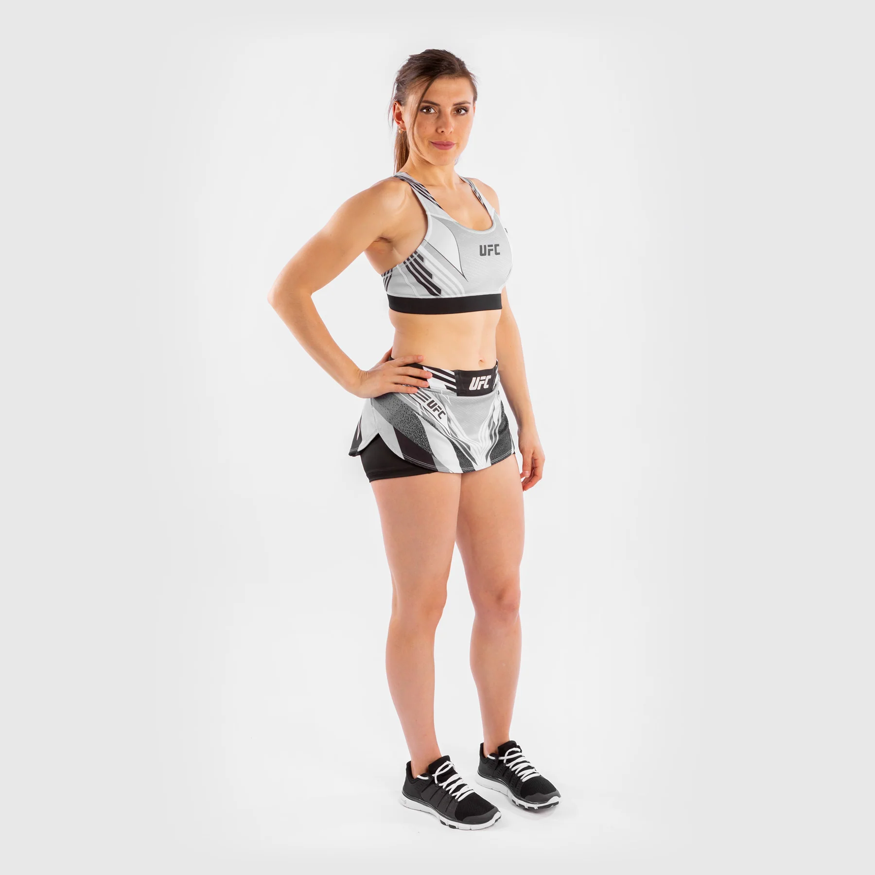 UFC Venum Authentic Fight Night Damen Skort - Weiß - Image 7