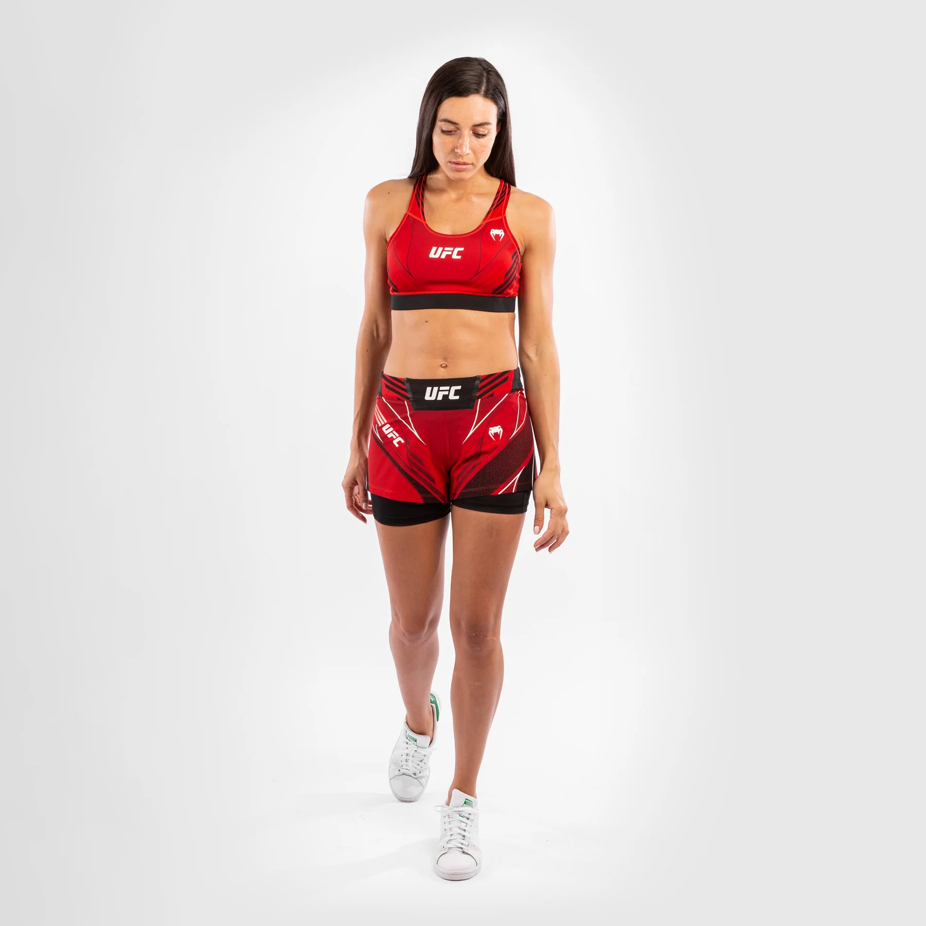UFC Venum Authentic Fight Night Damen Sport-BH - Rot - Image 6