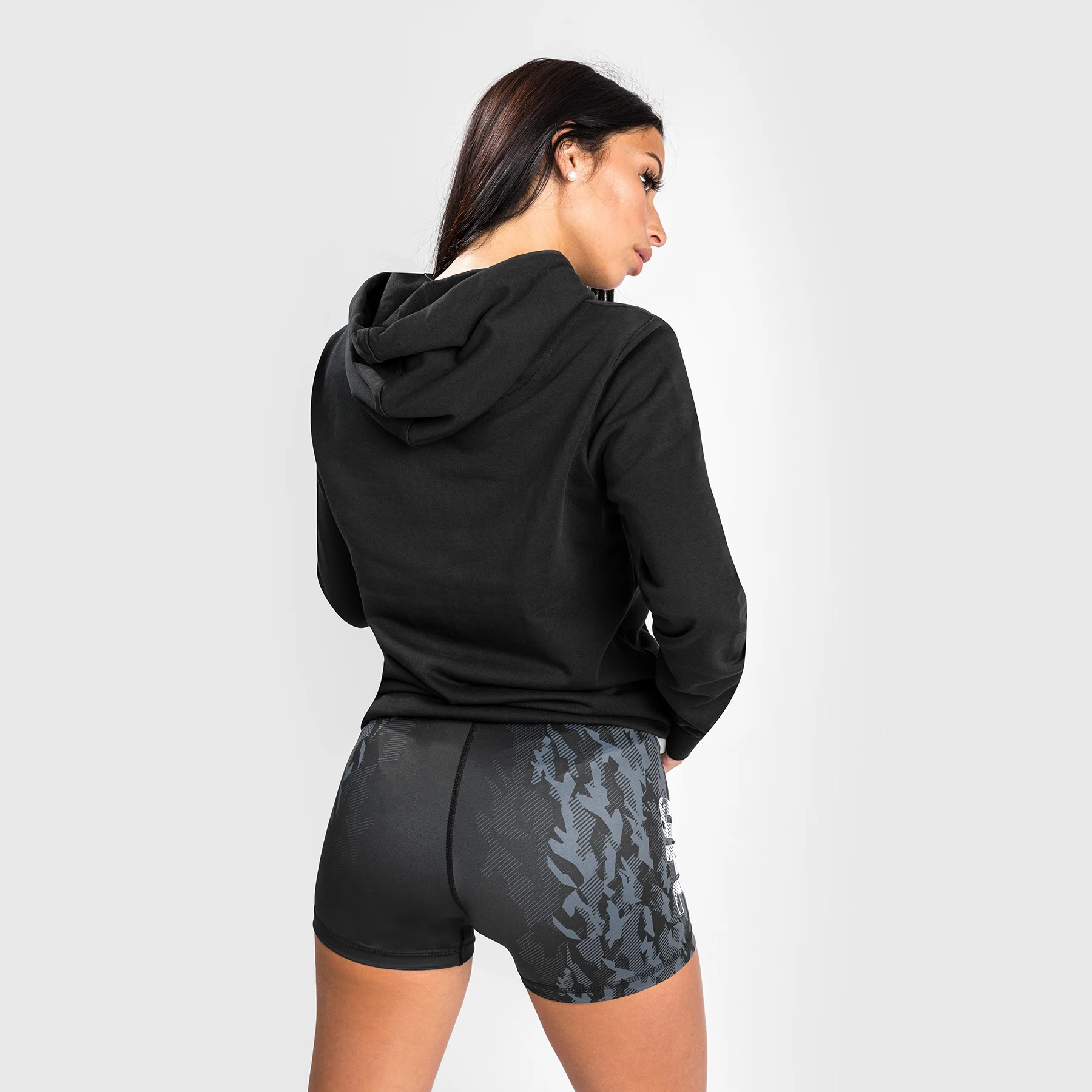 UFC Venum Authentic Fight Week Damen Kapuzenpullover - Schwarz - Image 3