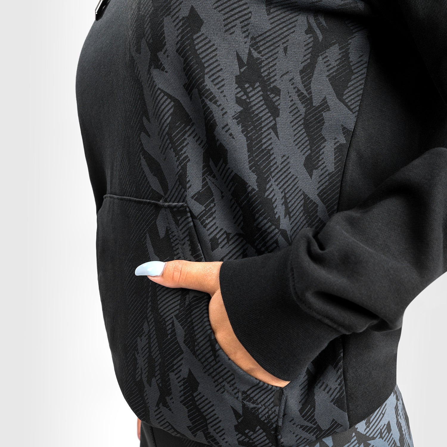 UFC Venum Authentic Fight Week Damen Kapuzenpullover - Schwarz - Image 5