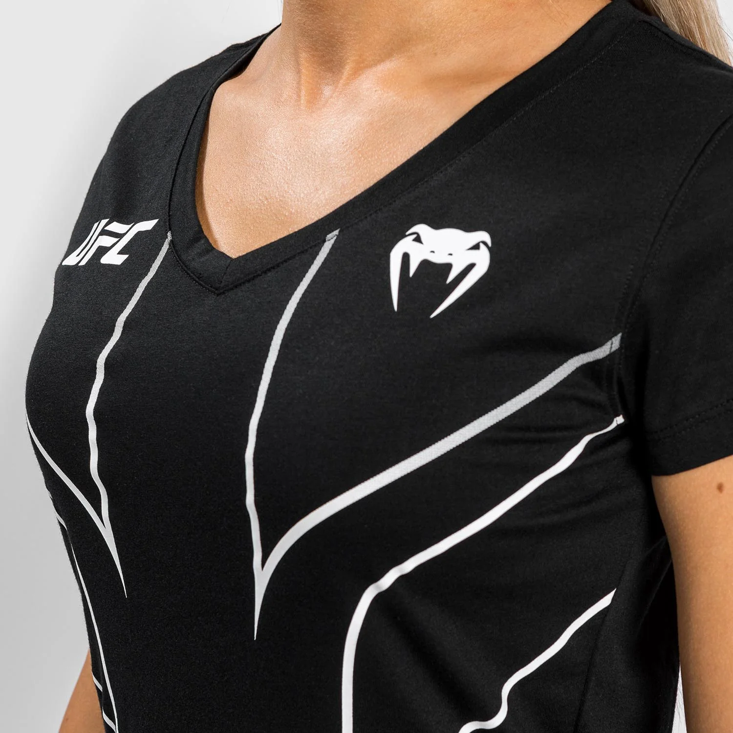 UFC Venum Fight Night 2.0 Replica Frauen-T-Shirt - schwarz - Image 5