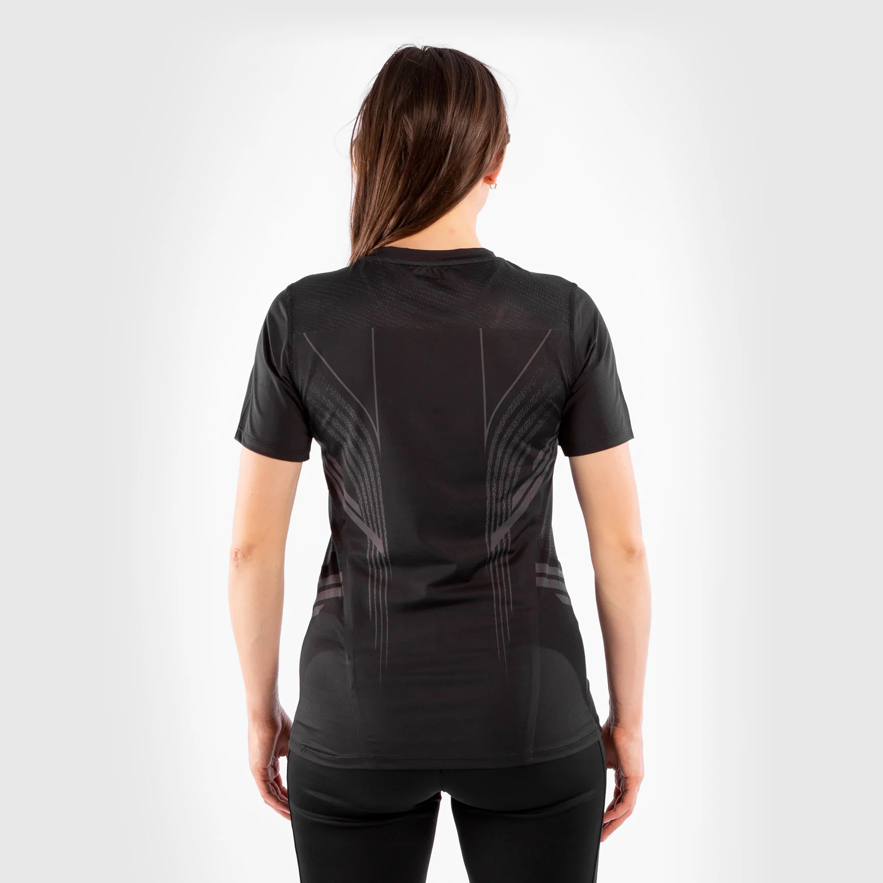 UFC Venum Personalisiert Authentic Fight Night Damen Walkout Trikot - Schwarz - Image 3