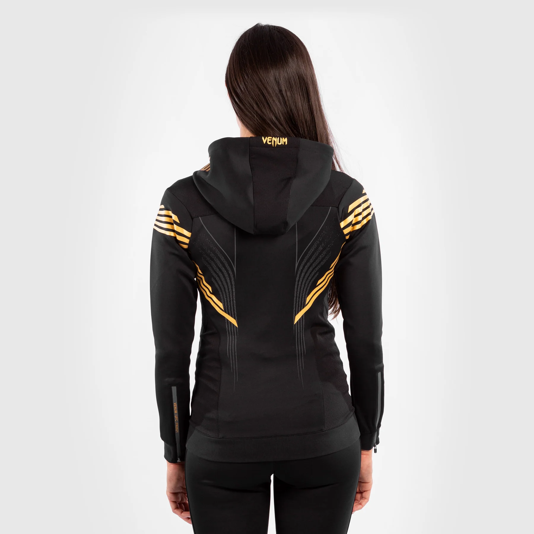 UFC Venum Personalisiert Authentic Fight Night Damen Walkout Hoodie - Champion - Image 4