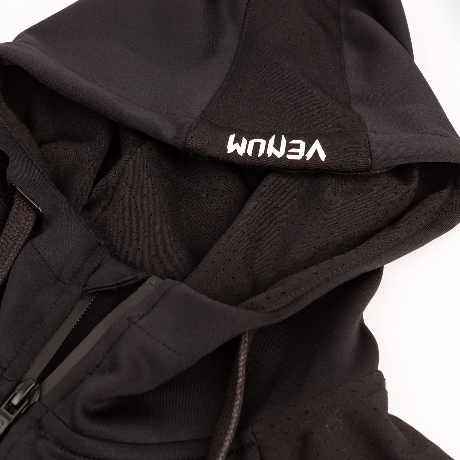 UFC Venum Personalisiert Authentic Fight Night Damen Walkout Hoodie - Schwarz - Image 10