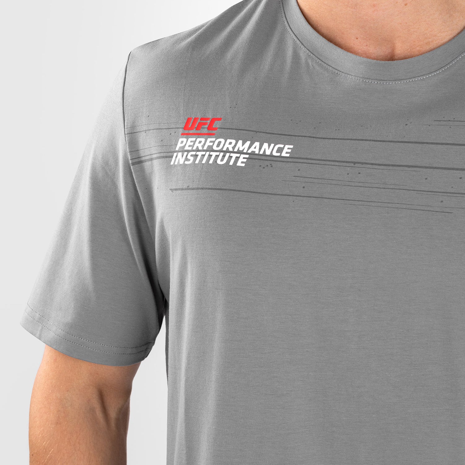 UFC Venum Performance Institute 2.0 Herren T-Shirt - Grau - Image 4