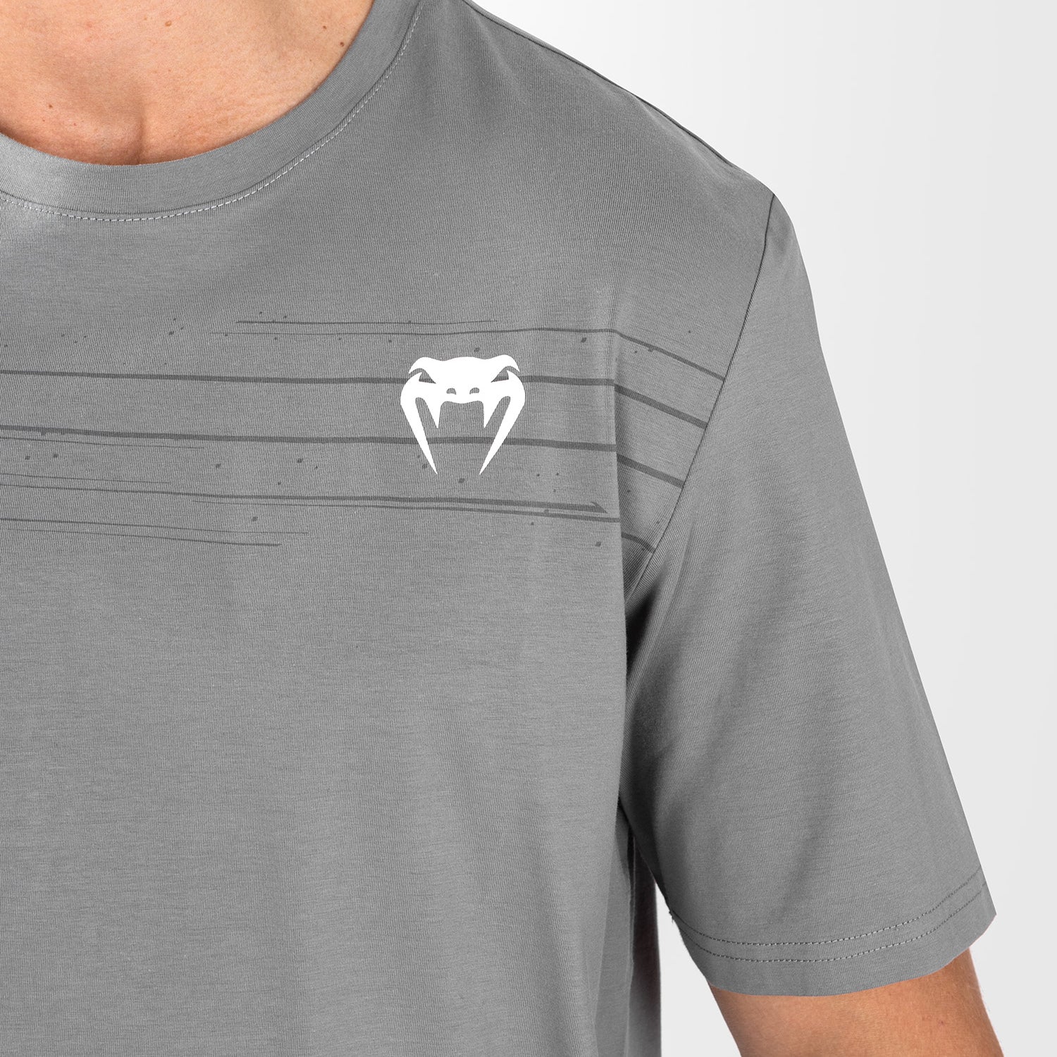 UFC Venum Performance Institute 2.0 Herren T-Shirt - Grau - Image 5