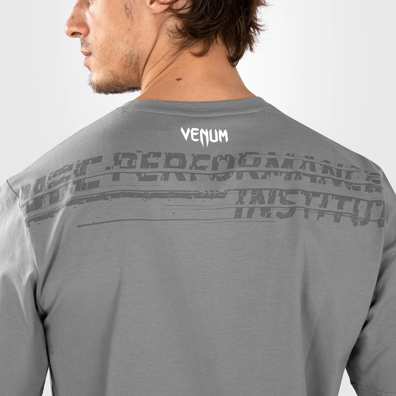 UFC Venum Performance Institute 2.0 Herren T-Shirt - Grau - Image 6
