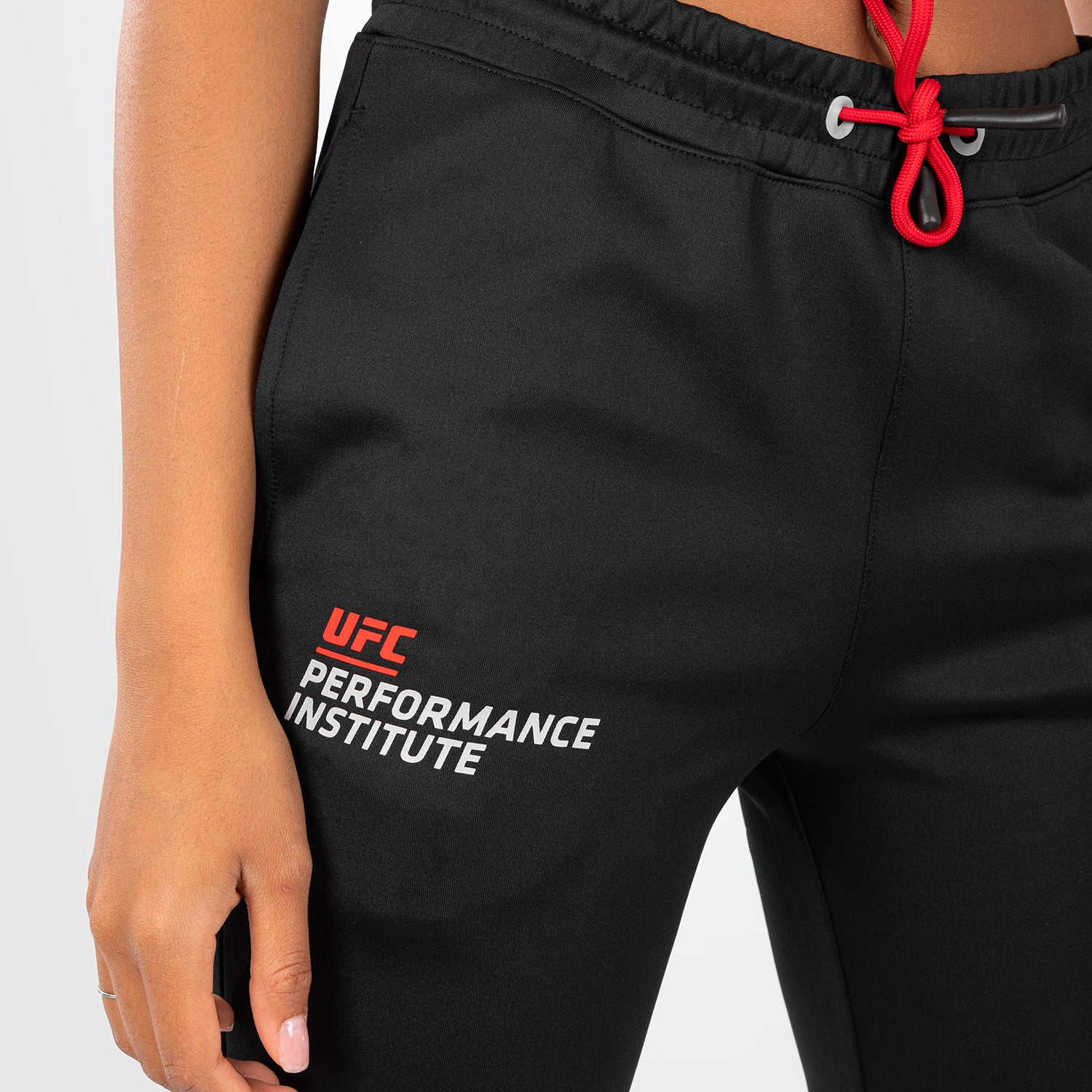UFC Venum Performance Institute 2.0 Jogginghose für Frauen - Schwarz/Rot - Image 4