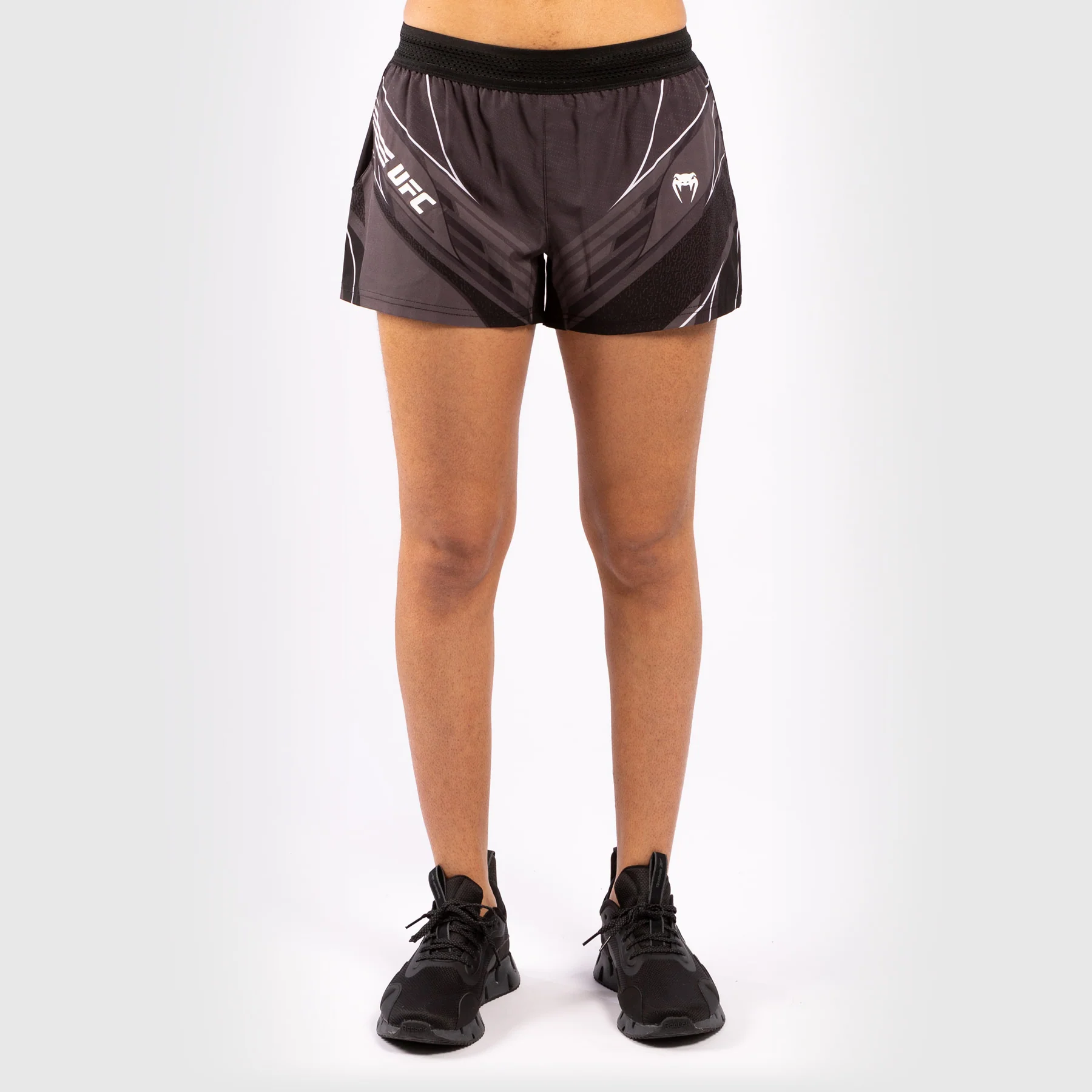 UFC Venum Replica Damen Shorts - Schwarz