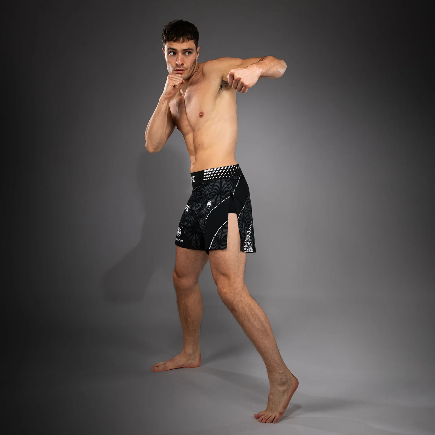 UFC Zenith by Venum Authentic Fight Night Gladiator Fight Short Herren - Schwarz - Image 7