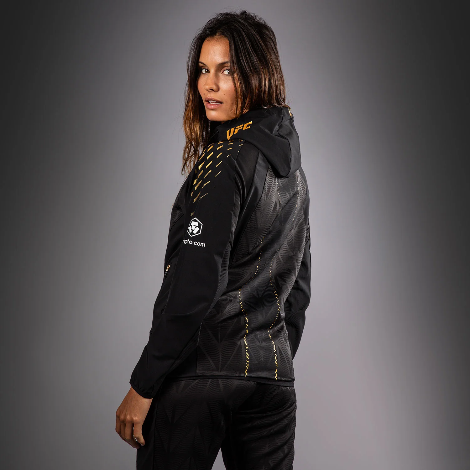 UFC Zenith by Venum Authentic Fight Night Kapuzenjacke Damen - Champion - Image 4