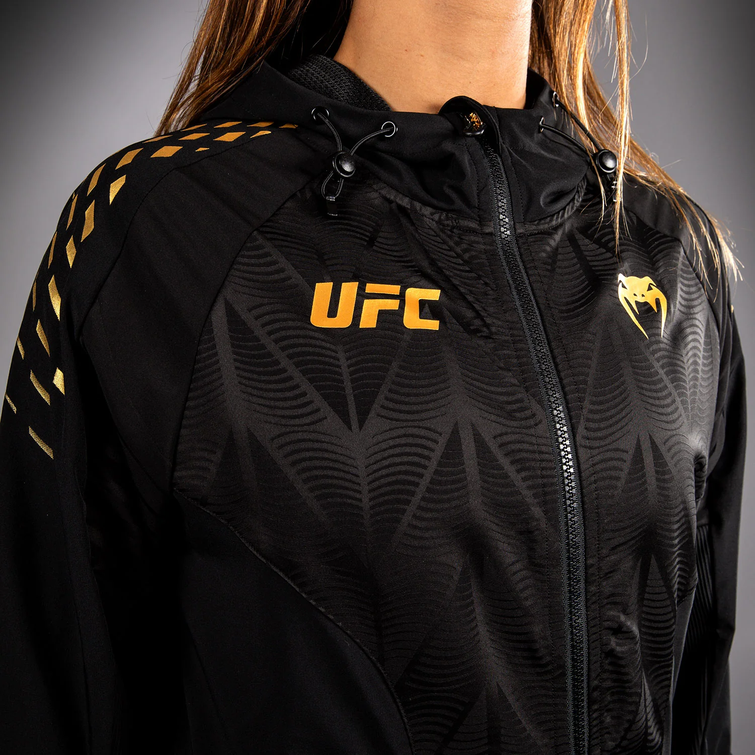 UFC Zenith by Venum Authentic Fight Night Kapuzenjacke Damen - Champion - Image 6