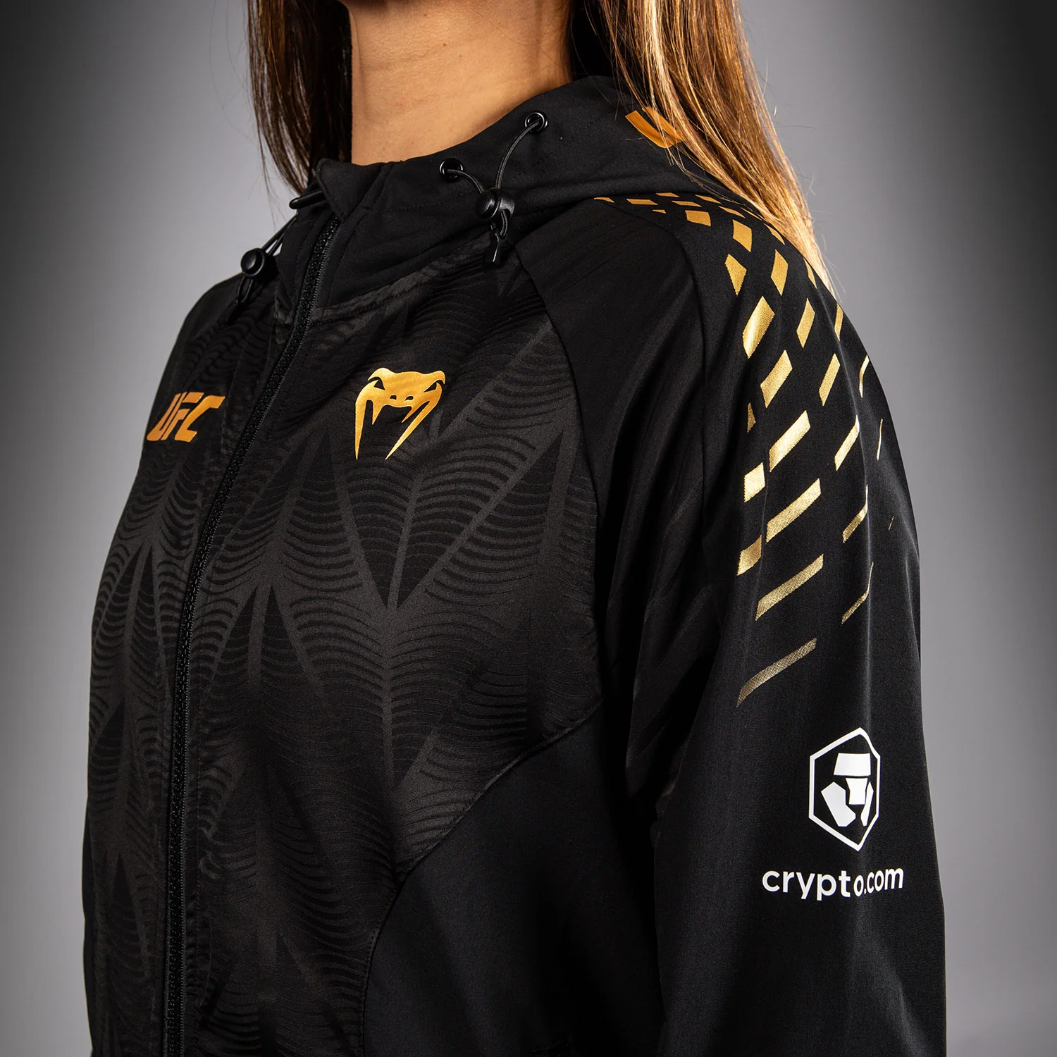 UFC Zenith by Venum Authentic Fight Night Kapuzenjacke Damen - Champion - Image 7