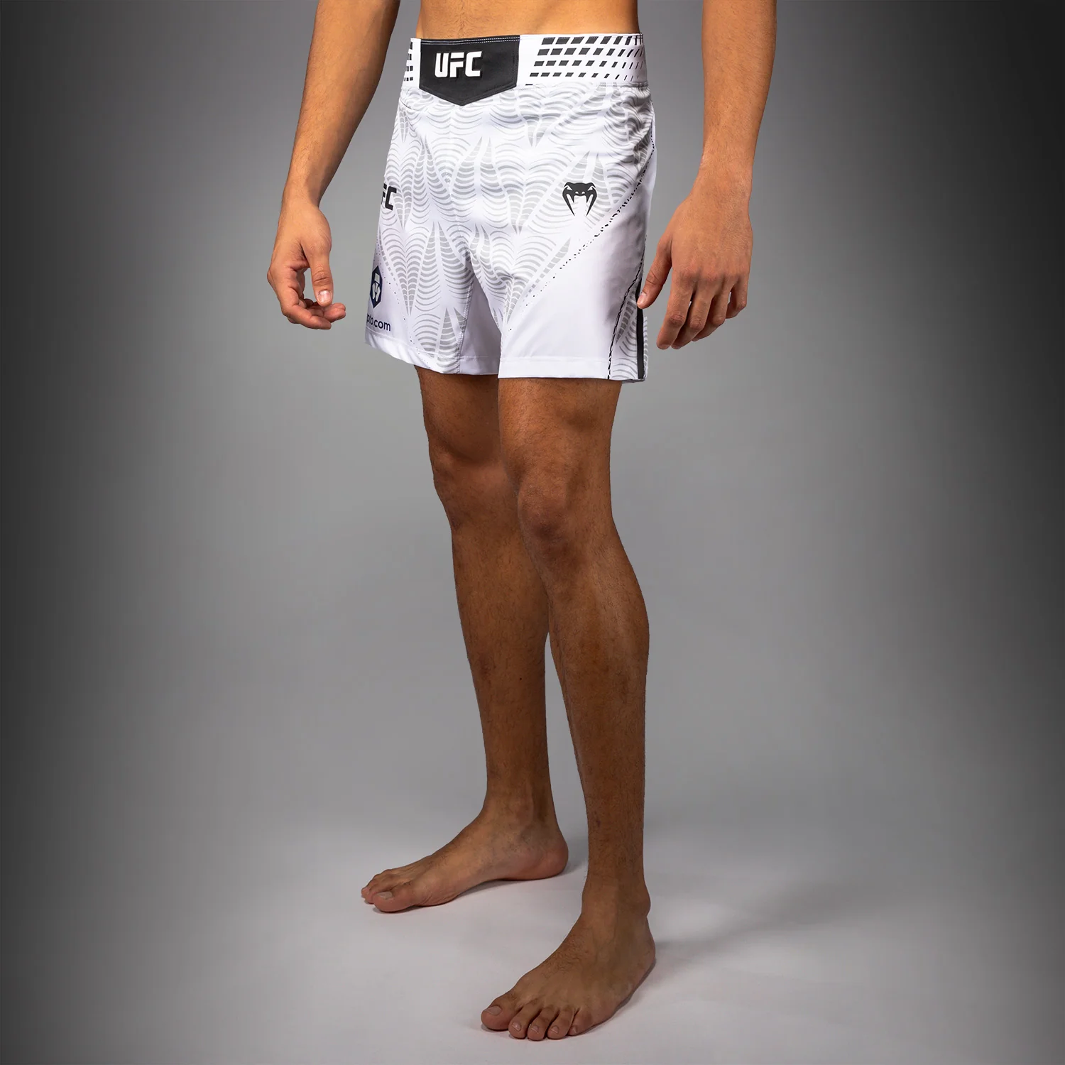 UFC Zenith by Venum Authentic Fight Night Kurze Passform Fight Short Herren - Weiß - Image 3