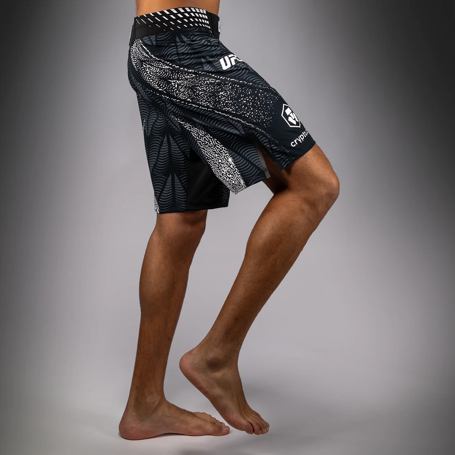 UFC Zenith by Venum Authentic Fight Night Lange Passform Fight Short Herren - Schwarz - Image 4