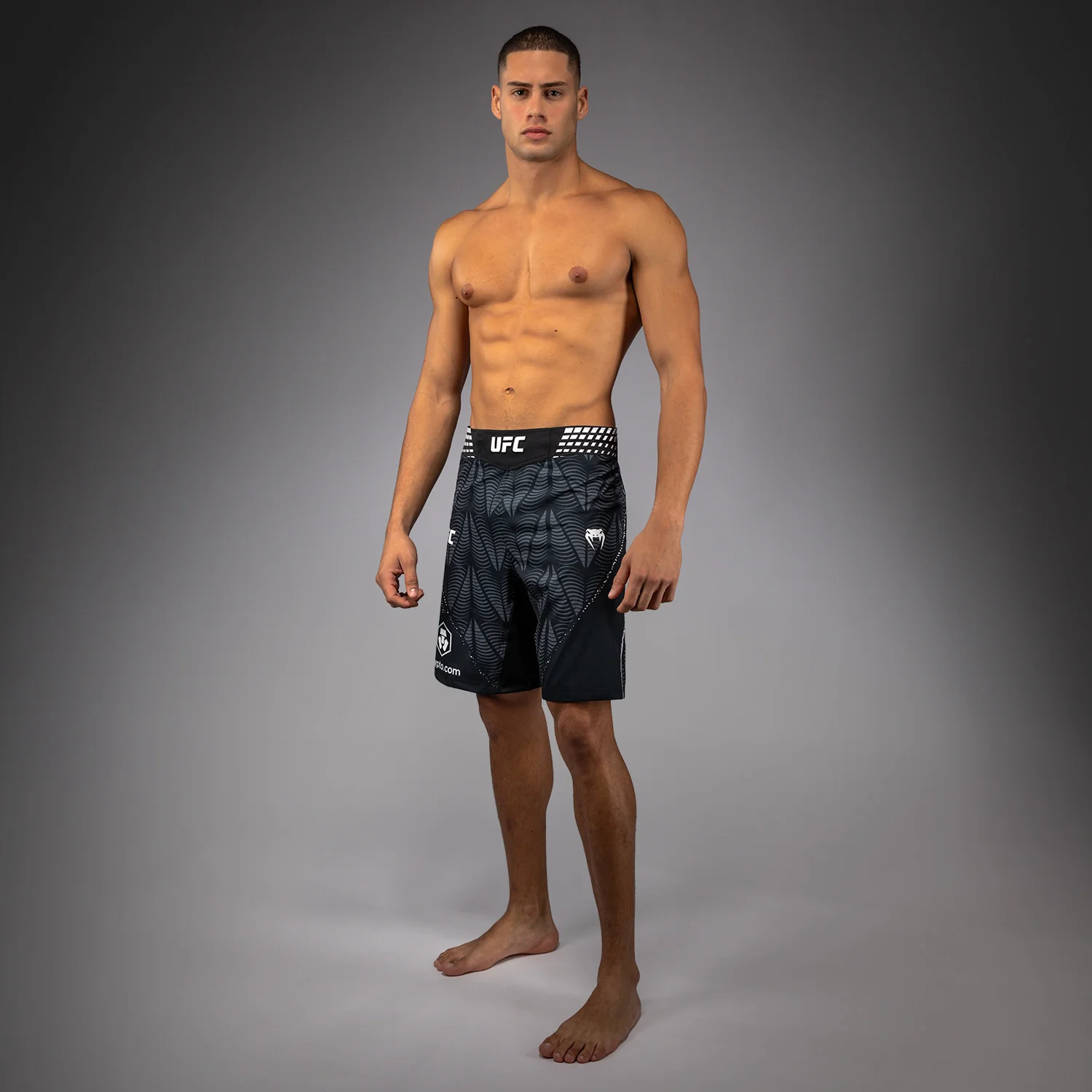 UFC Zenith by Venum Authentic Fight Night Lange Passform Fight Short Herren - Schwarz - Image 9