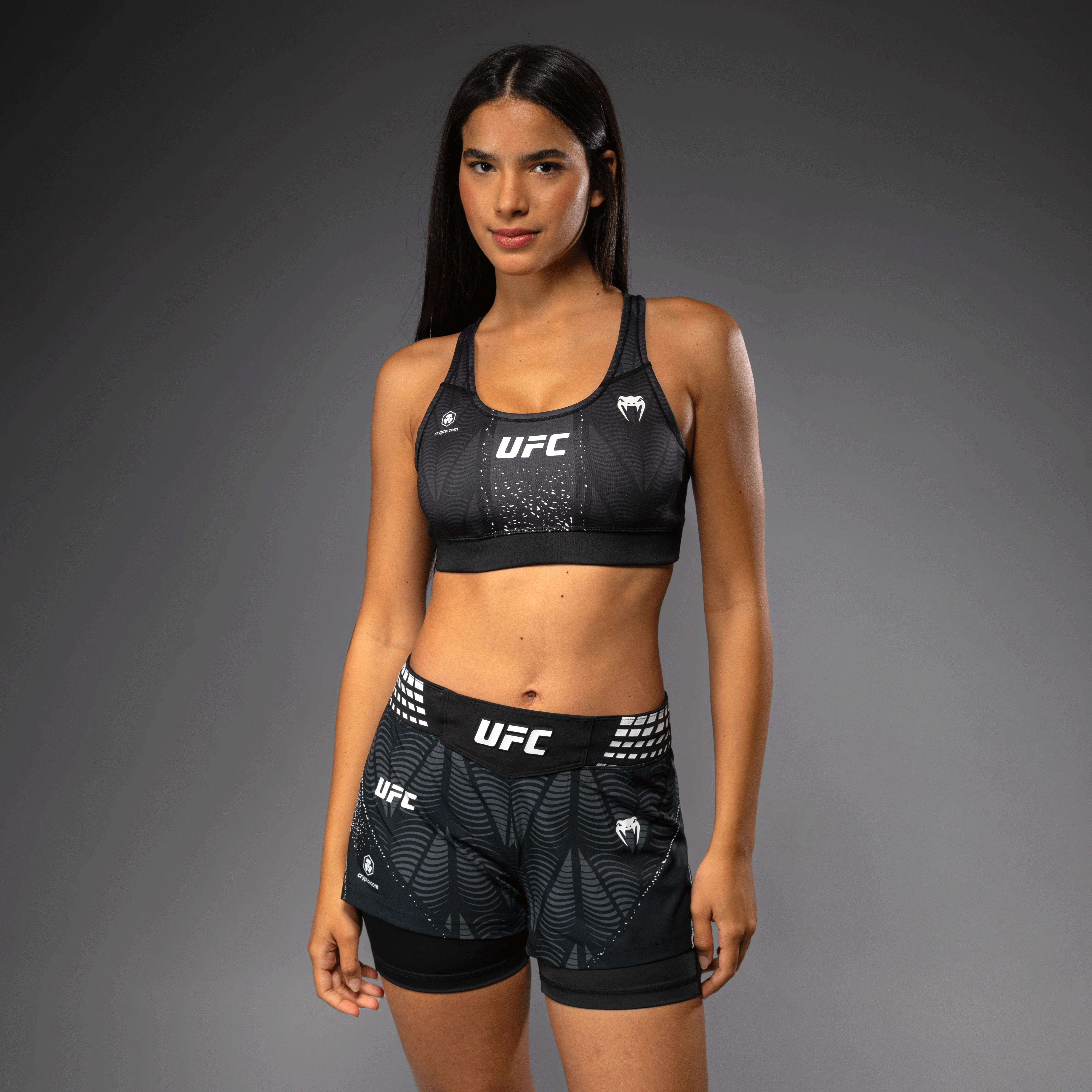 UFC Zenith by Venum Authentic Fight Night Sport-BH Damen - Schwarz