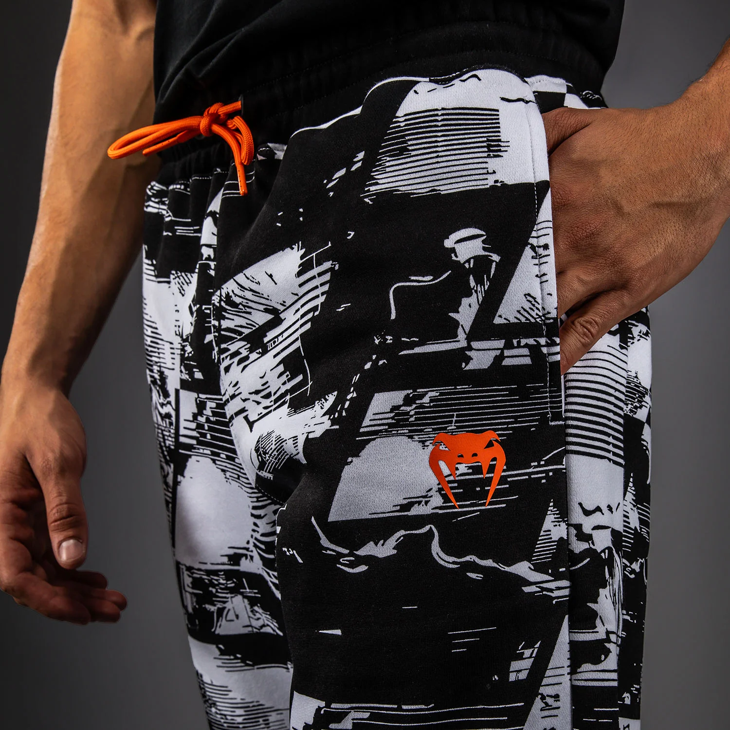 UFC Zenith by Venum Authentic Fight Week Hose Herren - Weiß - Image 3