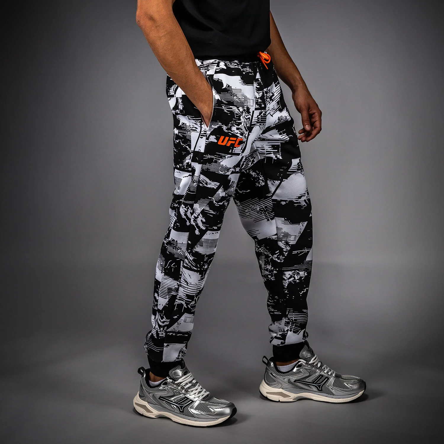 UFC Zenith by Venum Authentic Fight Week Hose Herren - Weiß - Image 4