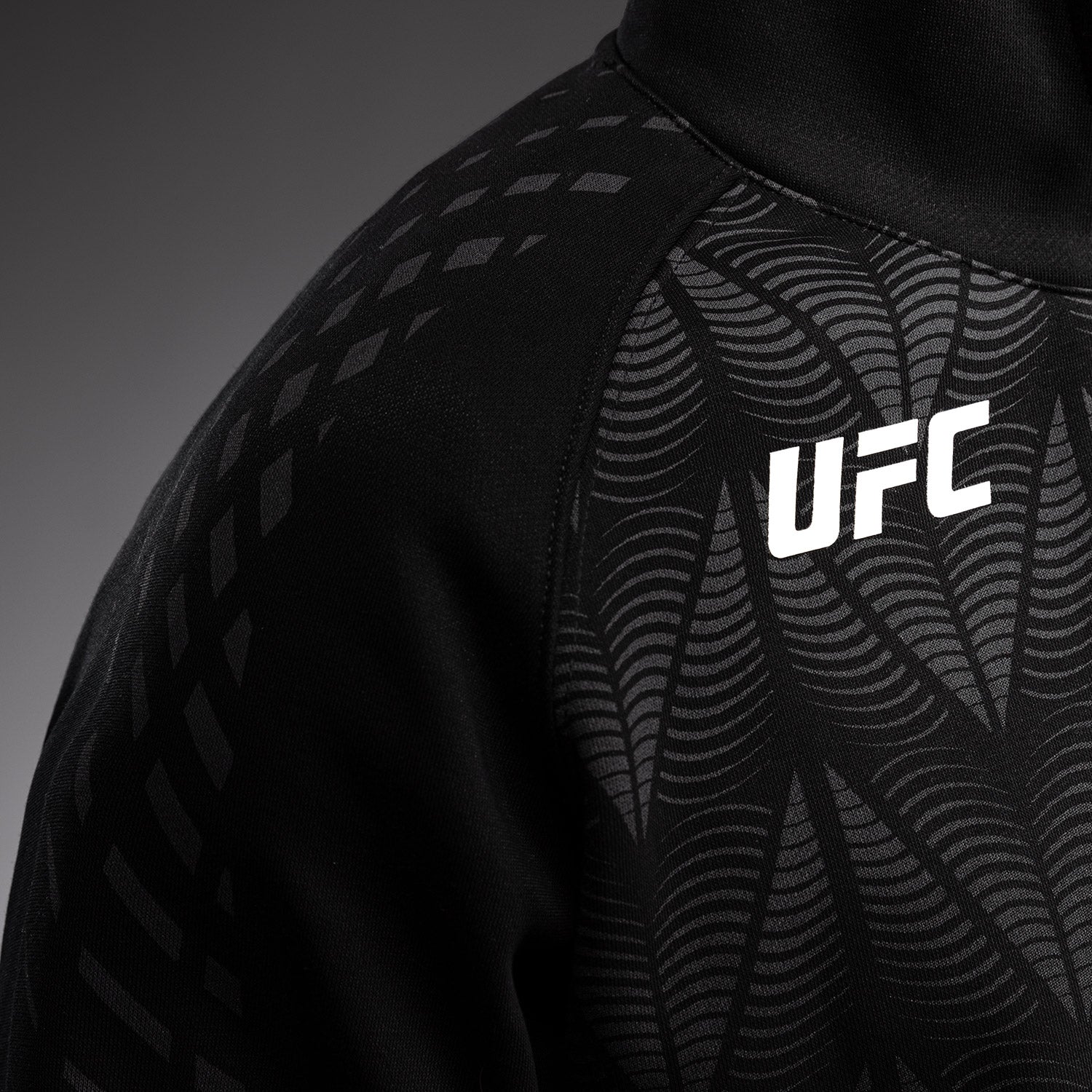UFC Zenith by Venum Replica Pullover Hoodie Herren - Schwarz - Image 4